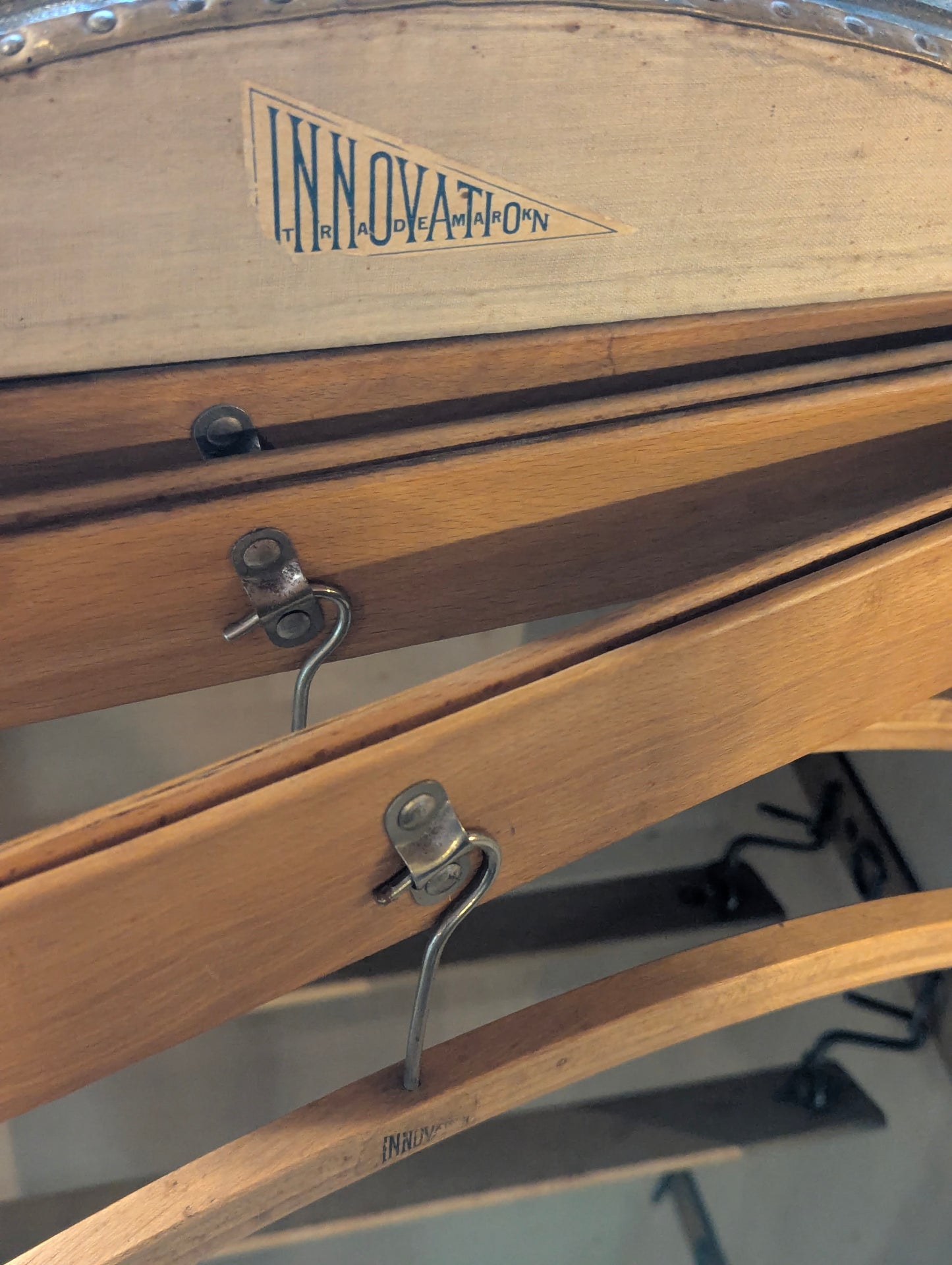 Antique Steamer Wardrobe