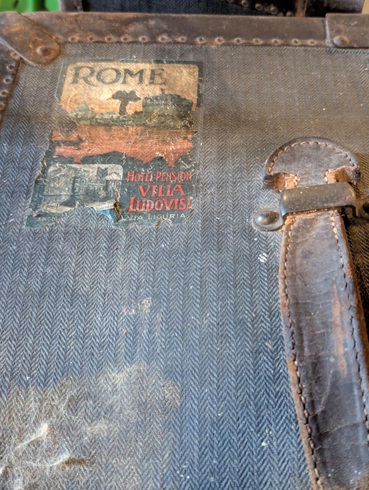 Antique Steamer Wardrobe