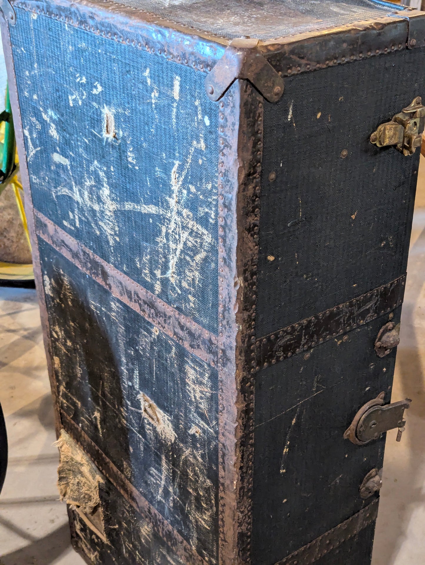 Antique Steamer Wardrobe
