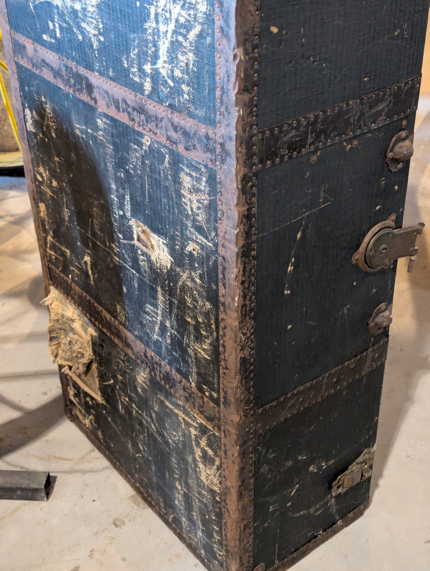 Antique Steamer Wardrobe