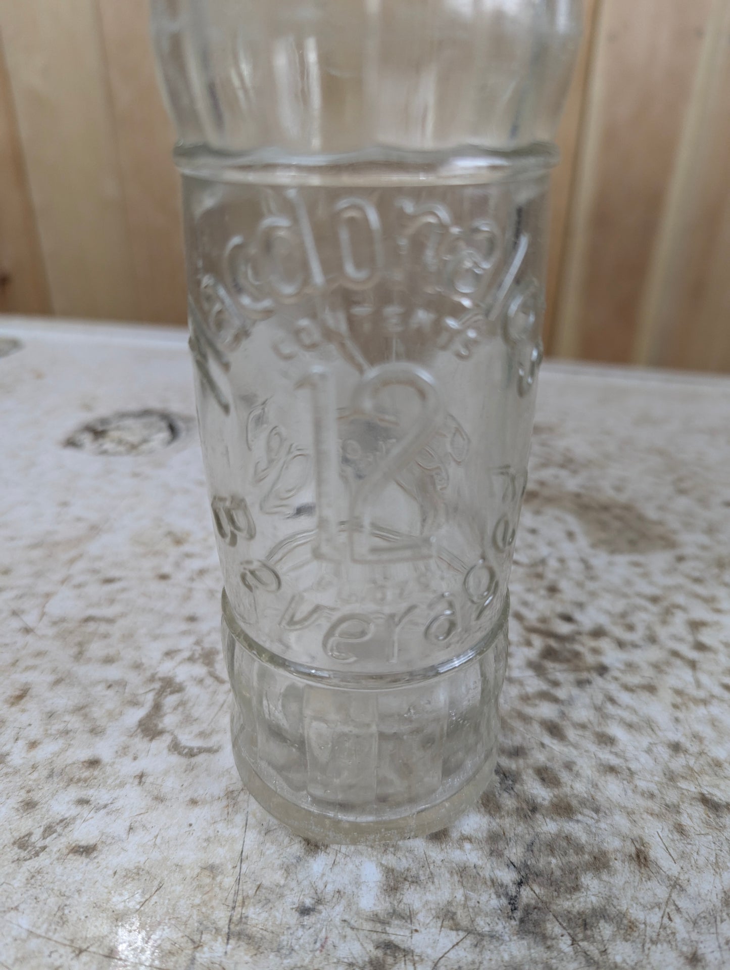 Vintage MacDonald’s Beverages 12 oz Glass Soda Bottle