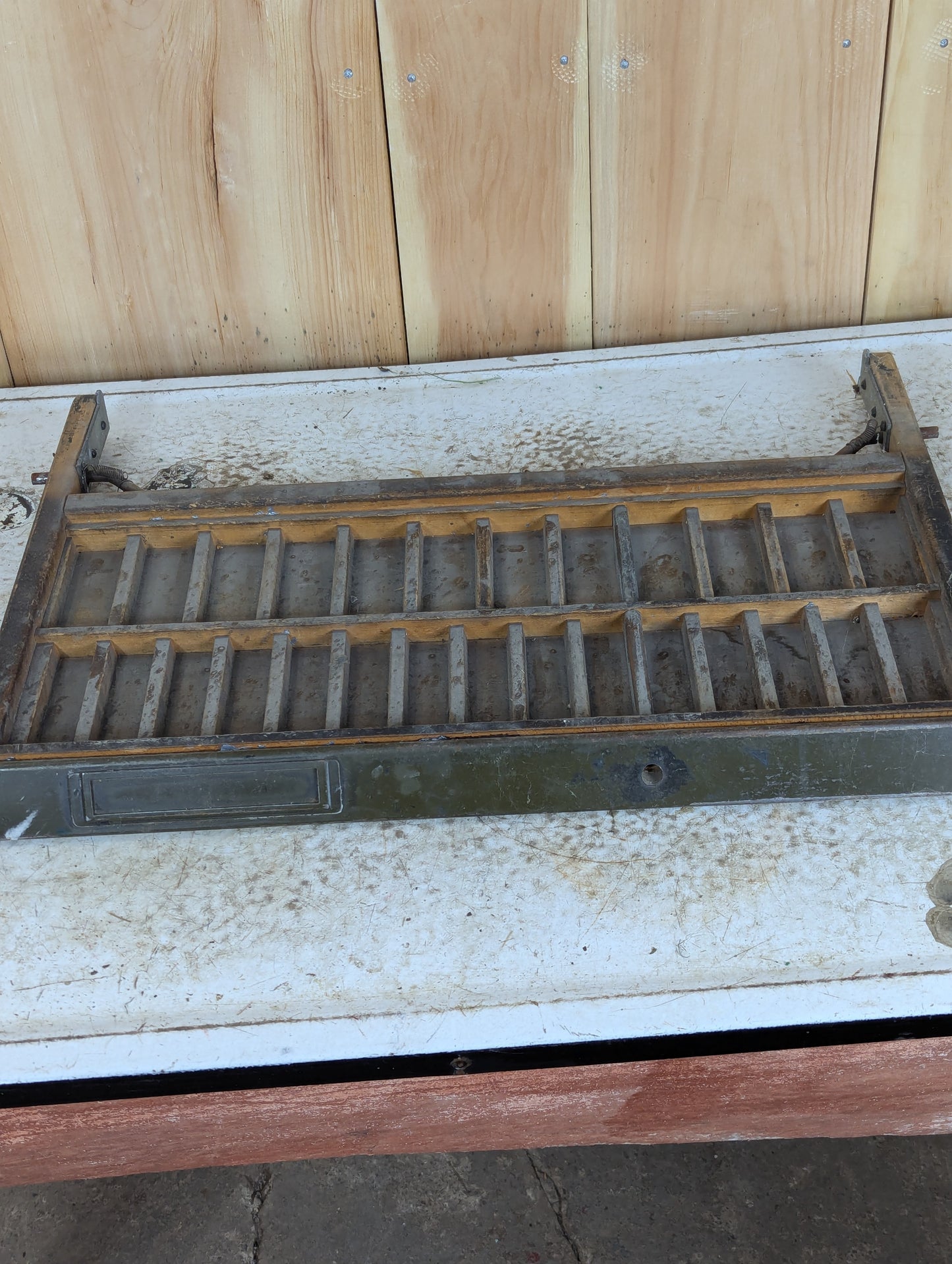 Vintage Printer Tray