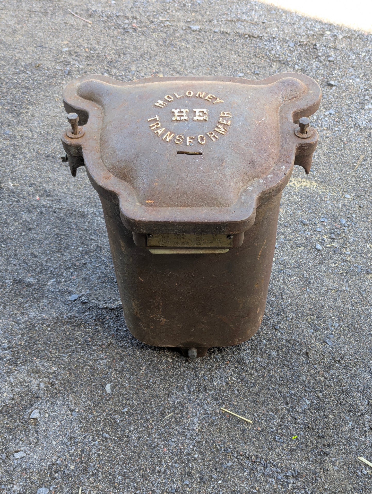 Vintage Cast Iron Transformer
