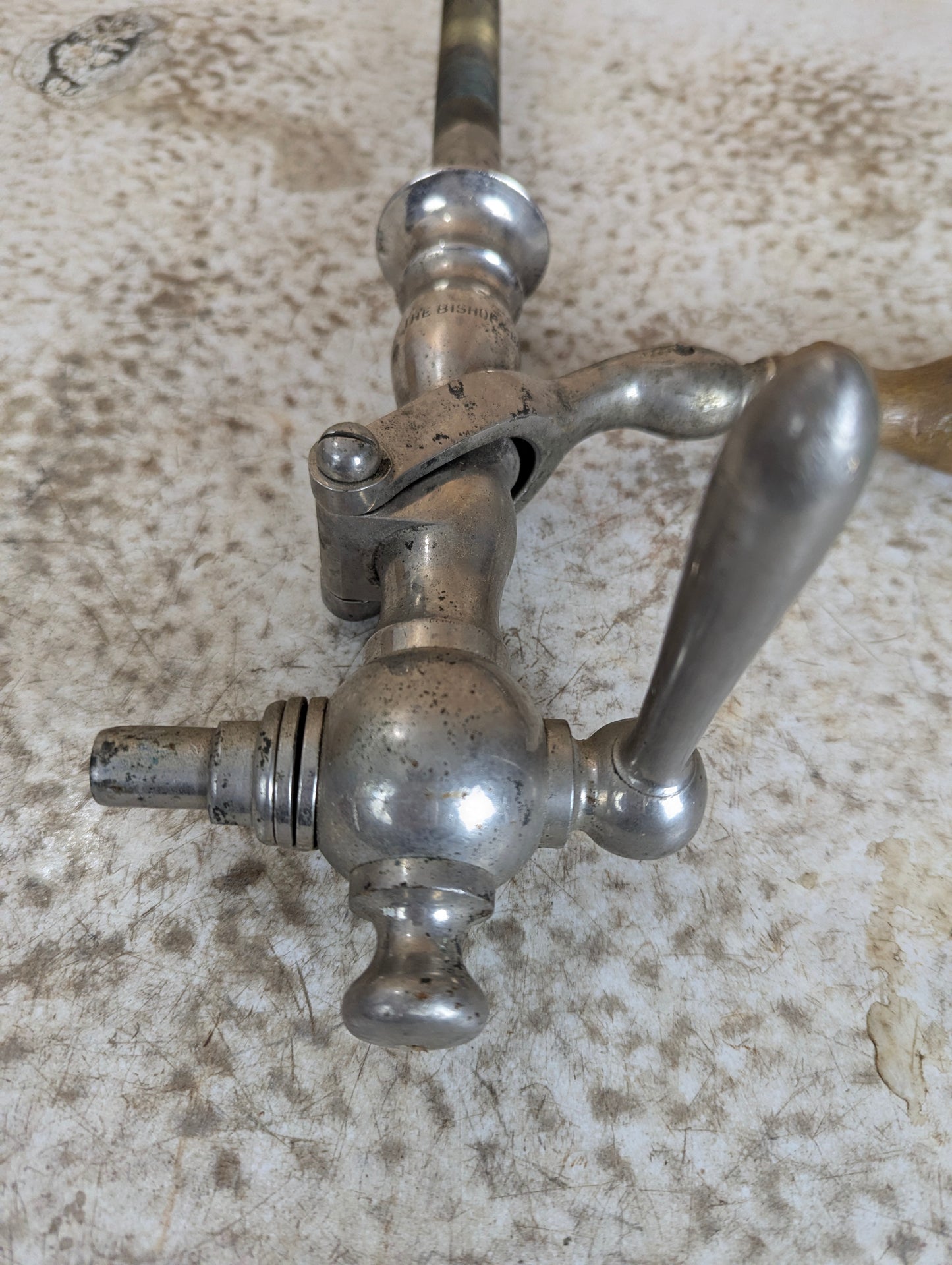 Vintage Bishop & Babcock Beer Wine Barrel Tap Faucet