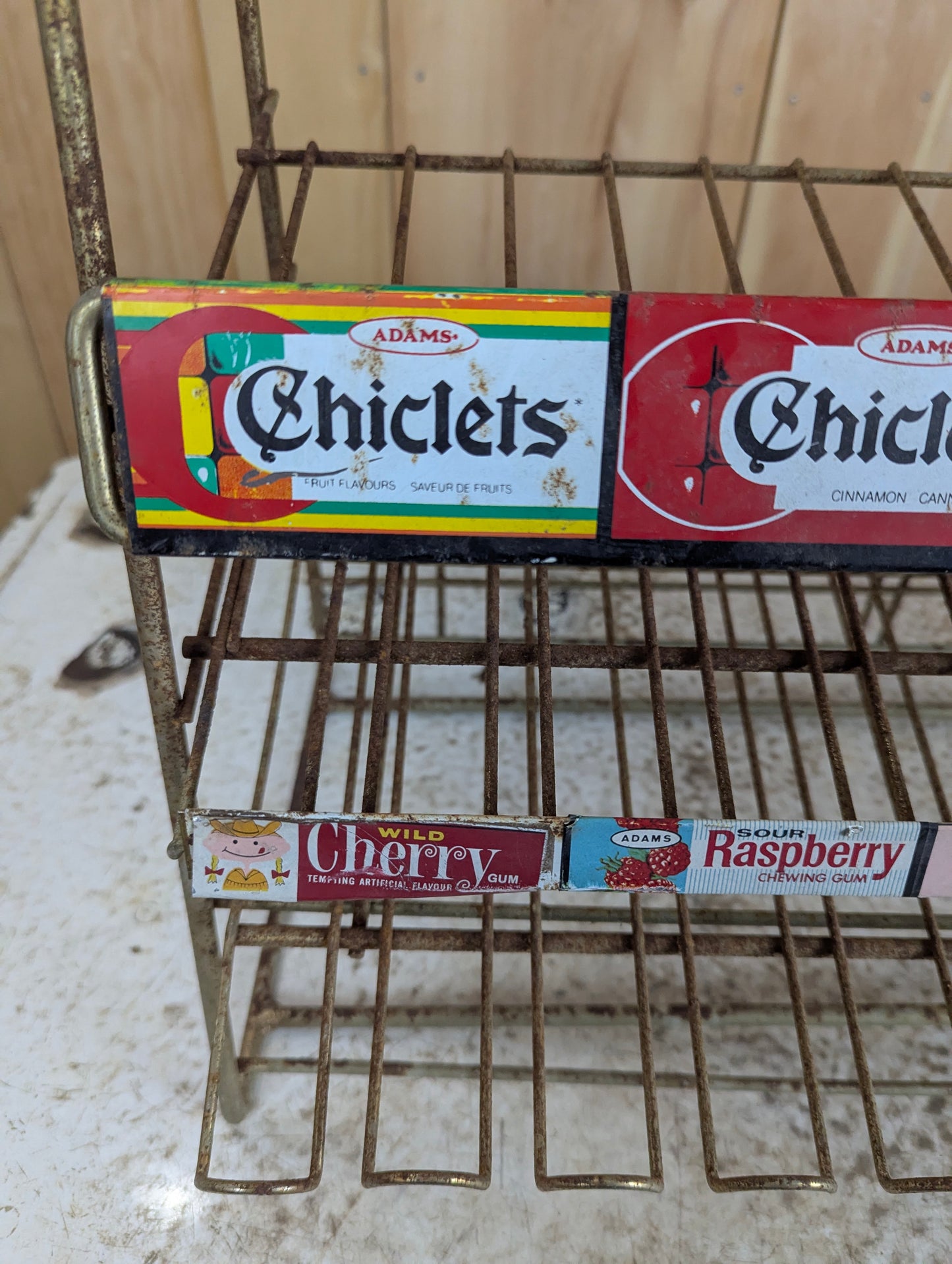 Vintage Metal Retail Gum & Mints Display Rack