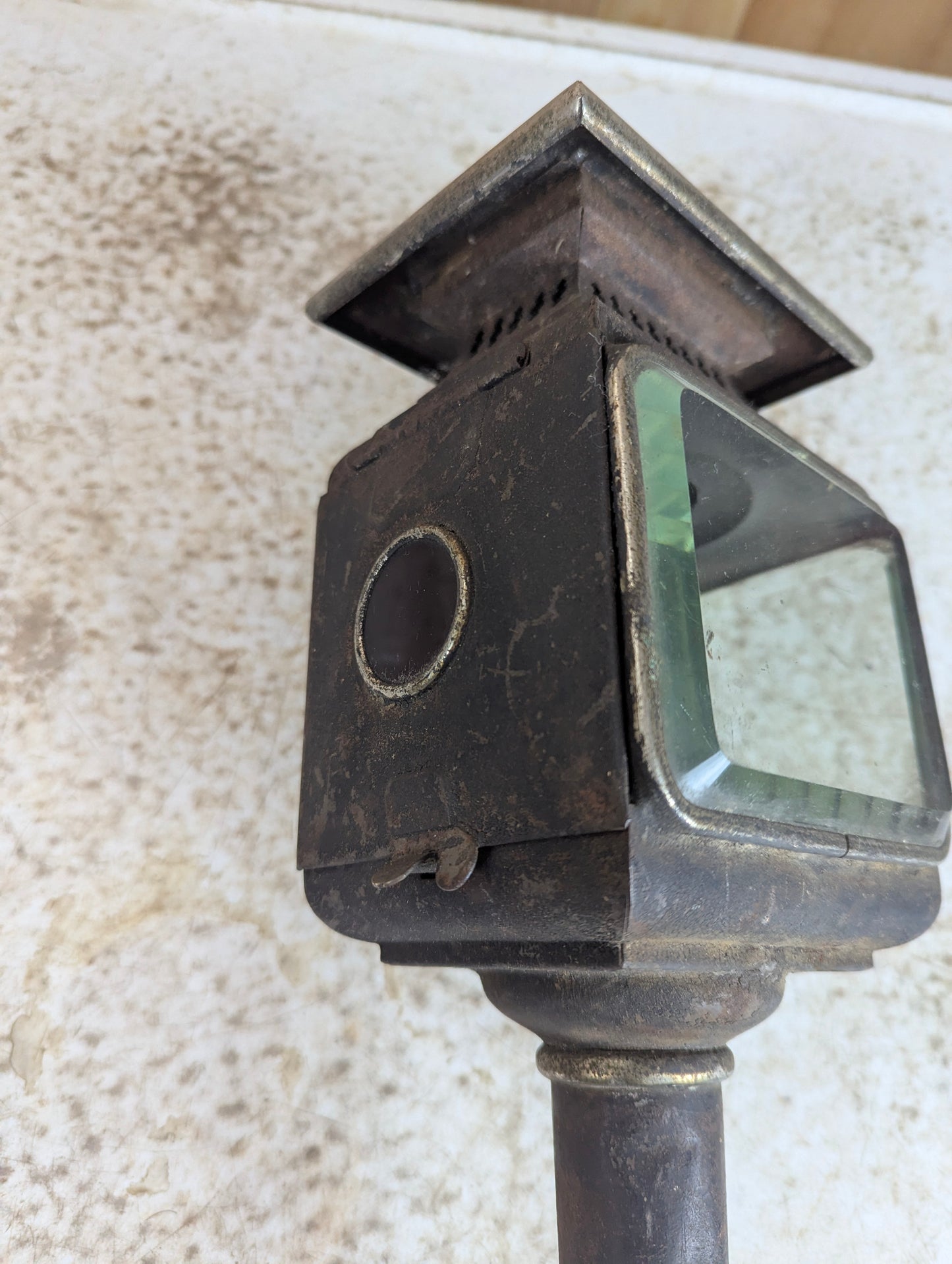 Antique Passenger Side Coach Lamp