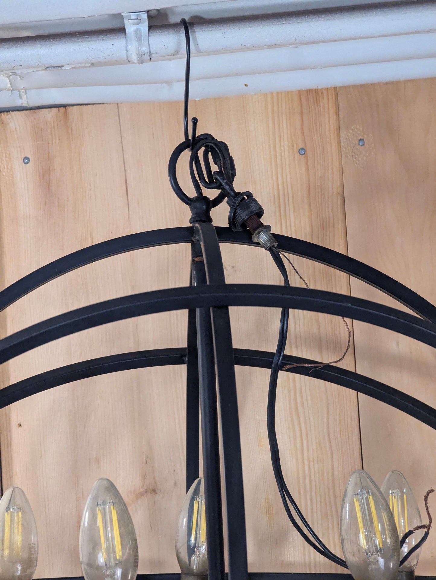 Orb Shaped 5-Light Chandelier