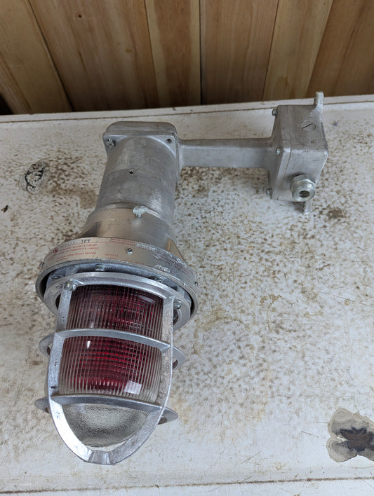 Edwards GS Explosion Proof Strobe Caged Hazardous Warning Light