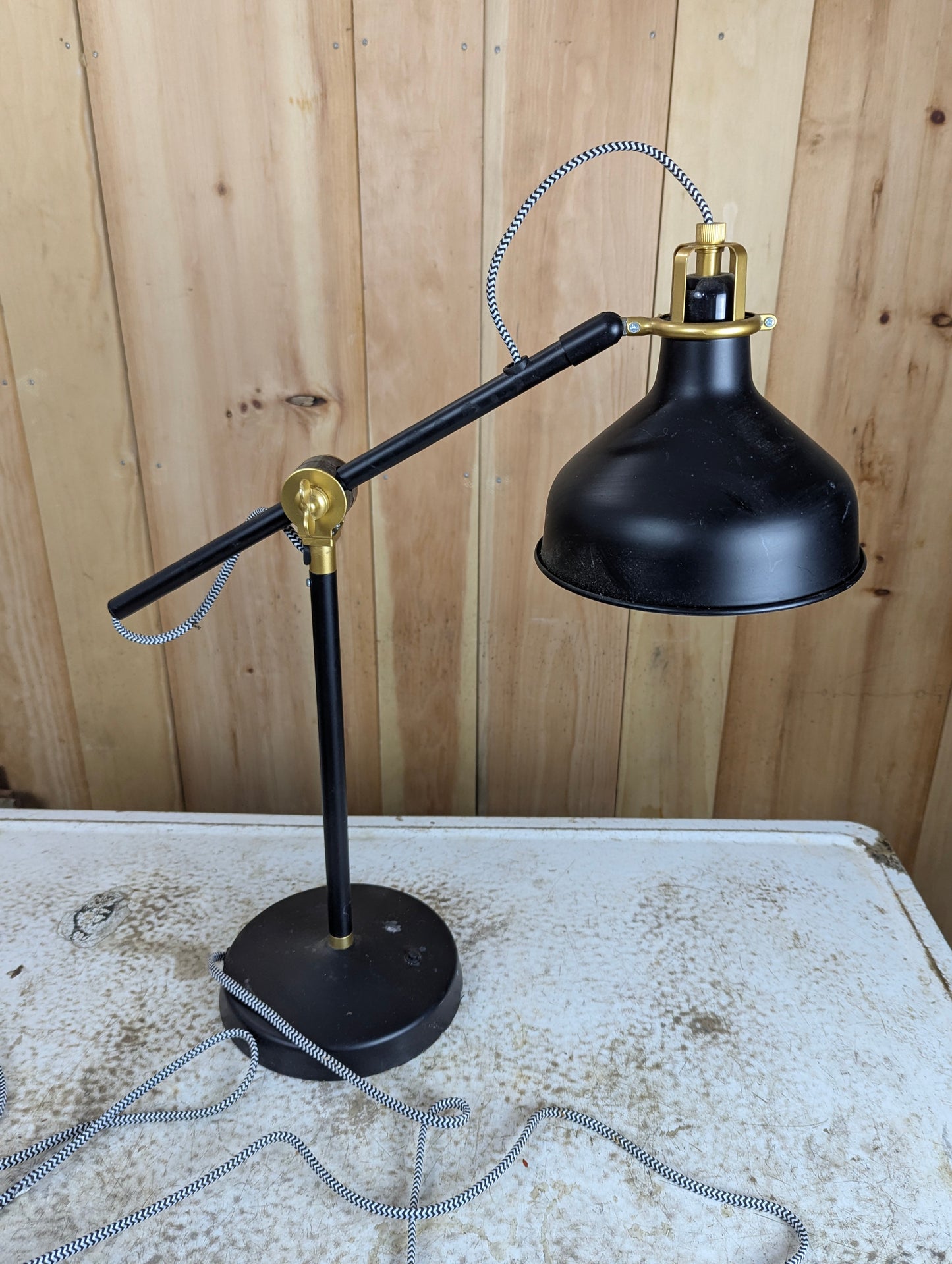 IKEA Ranarp Black Work Lamp