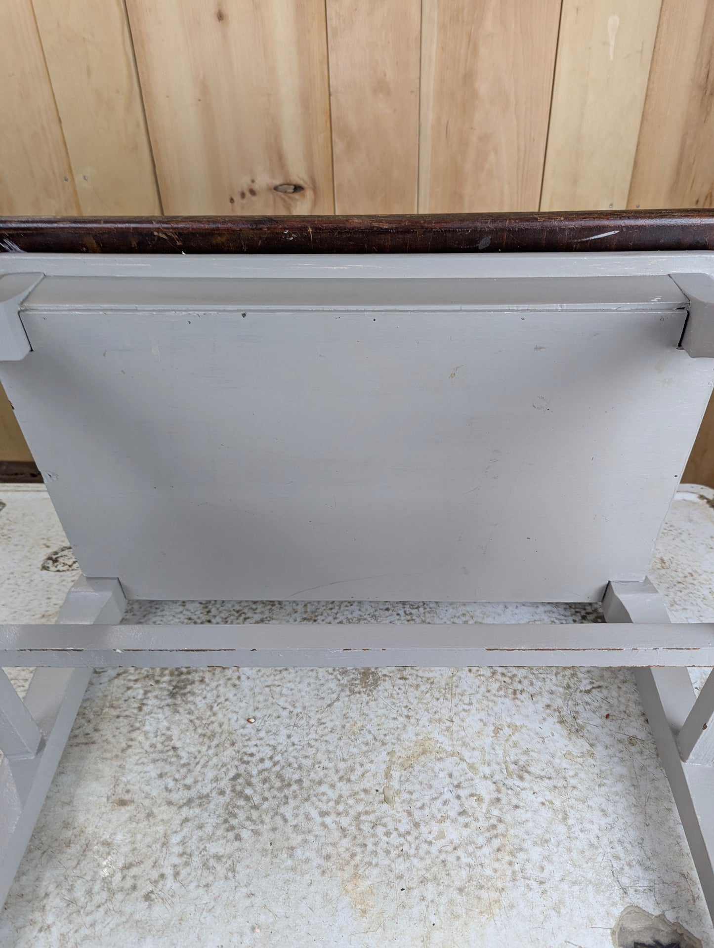 Handcrafted Refinished Piano Bench