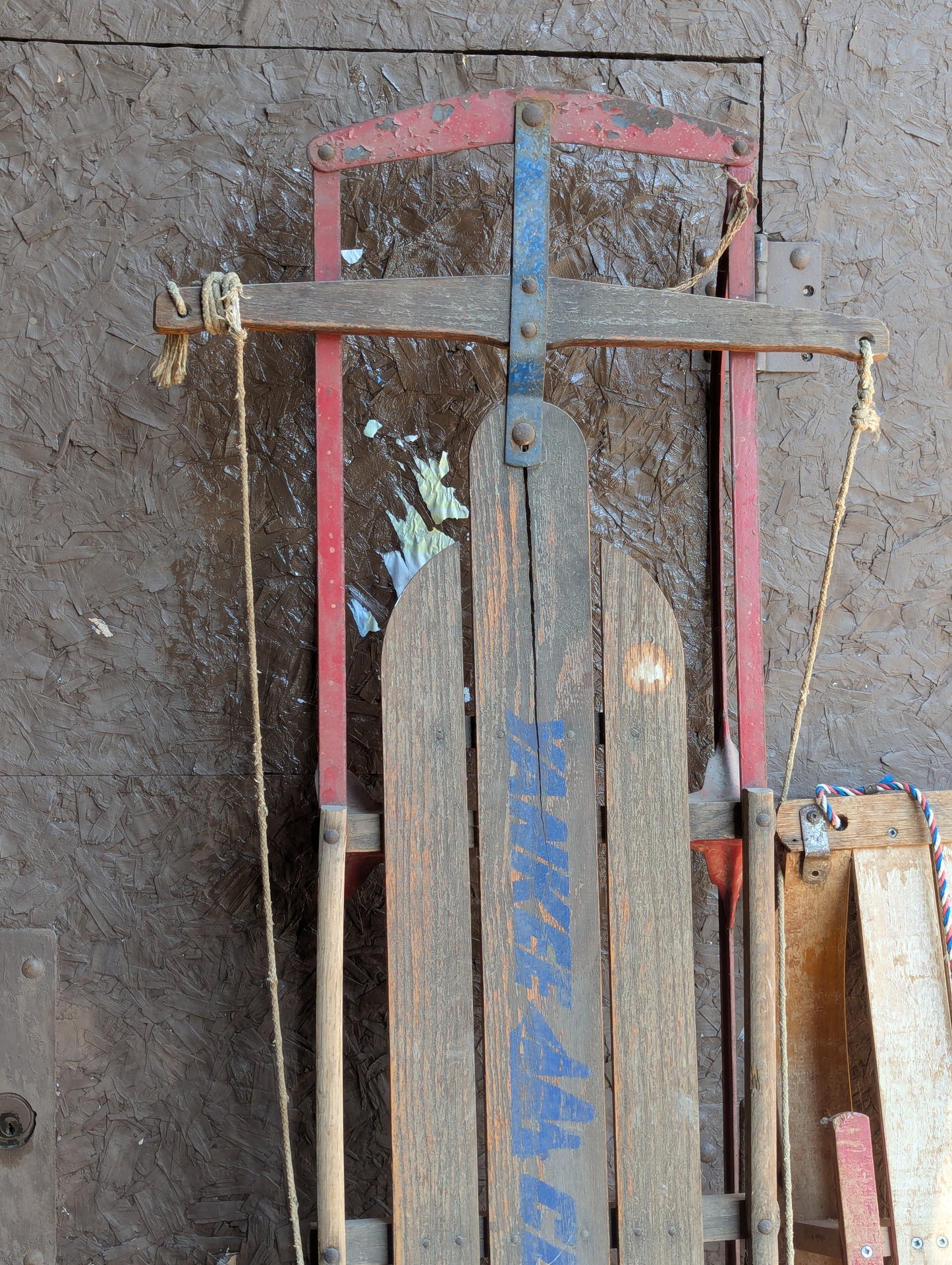 Vintage Yankee Clipper Wooden Sled