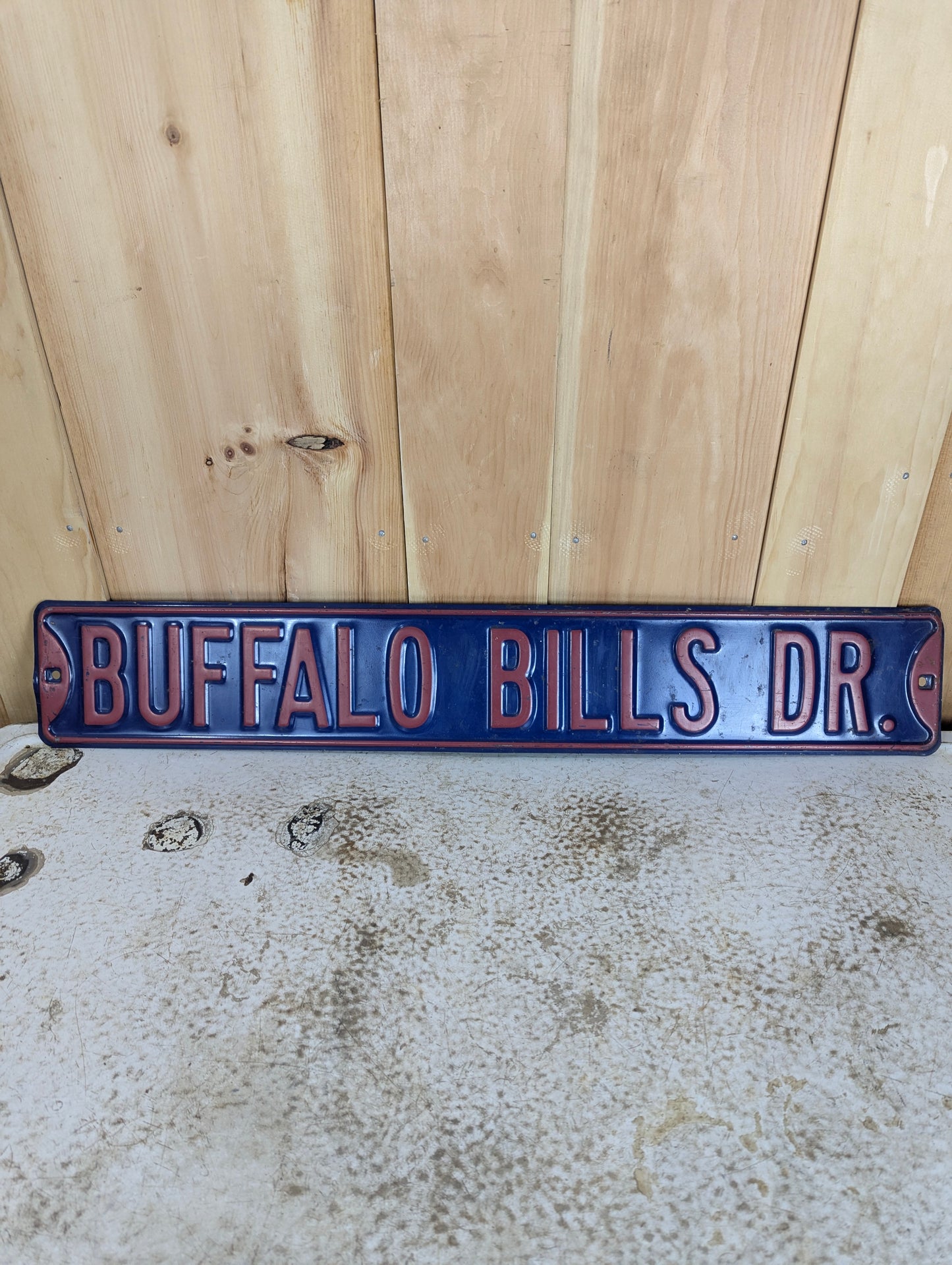 NFL Buffalo Bills Dr. Metal Sign
