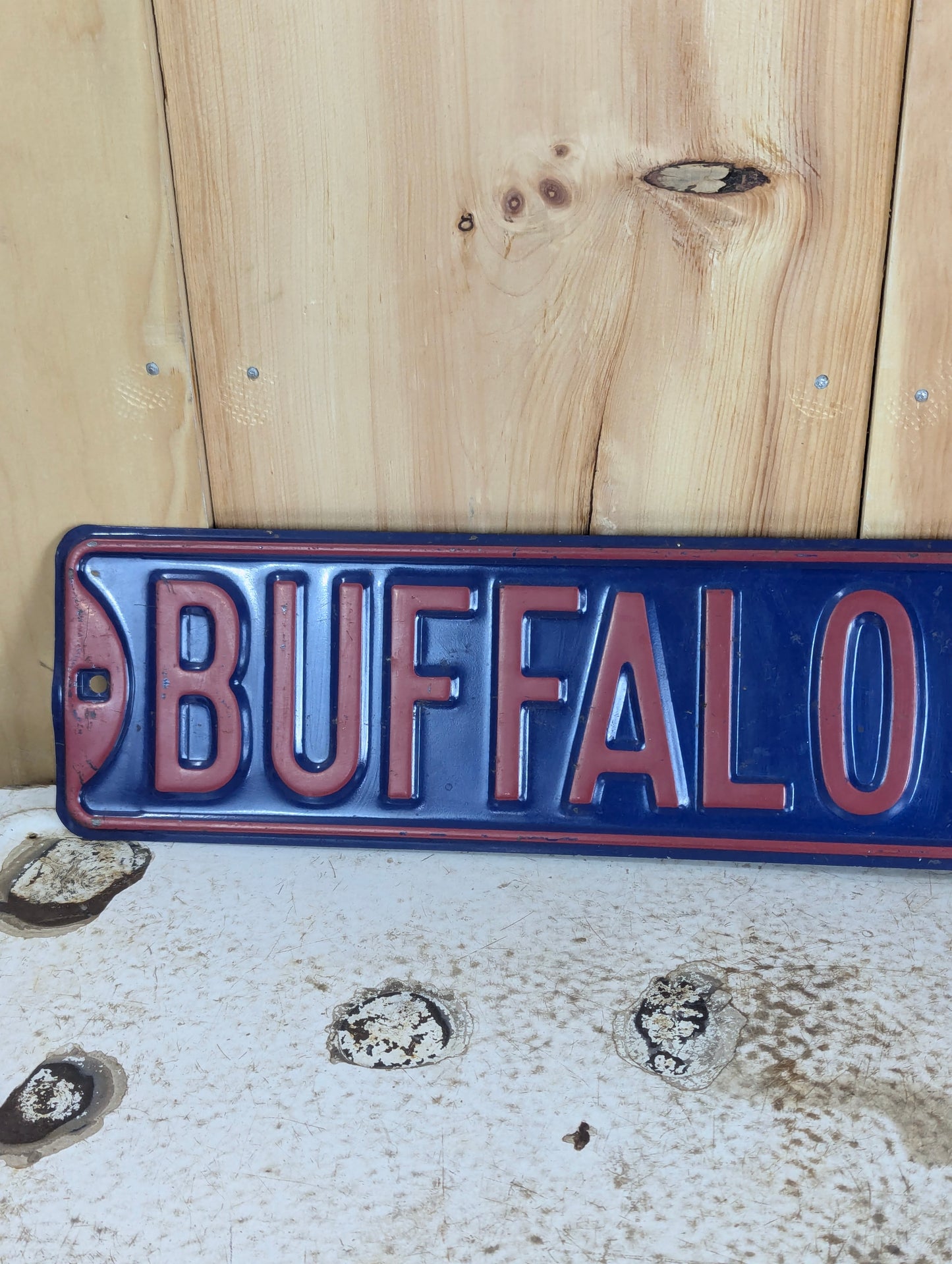 NFL Buffalo Bills Dr. Metal Sign