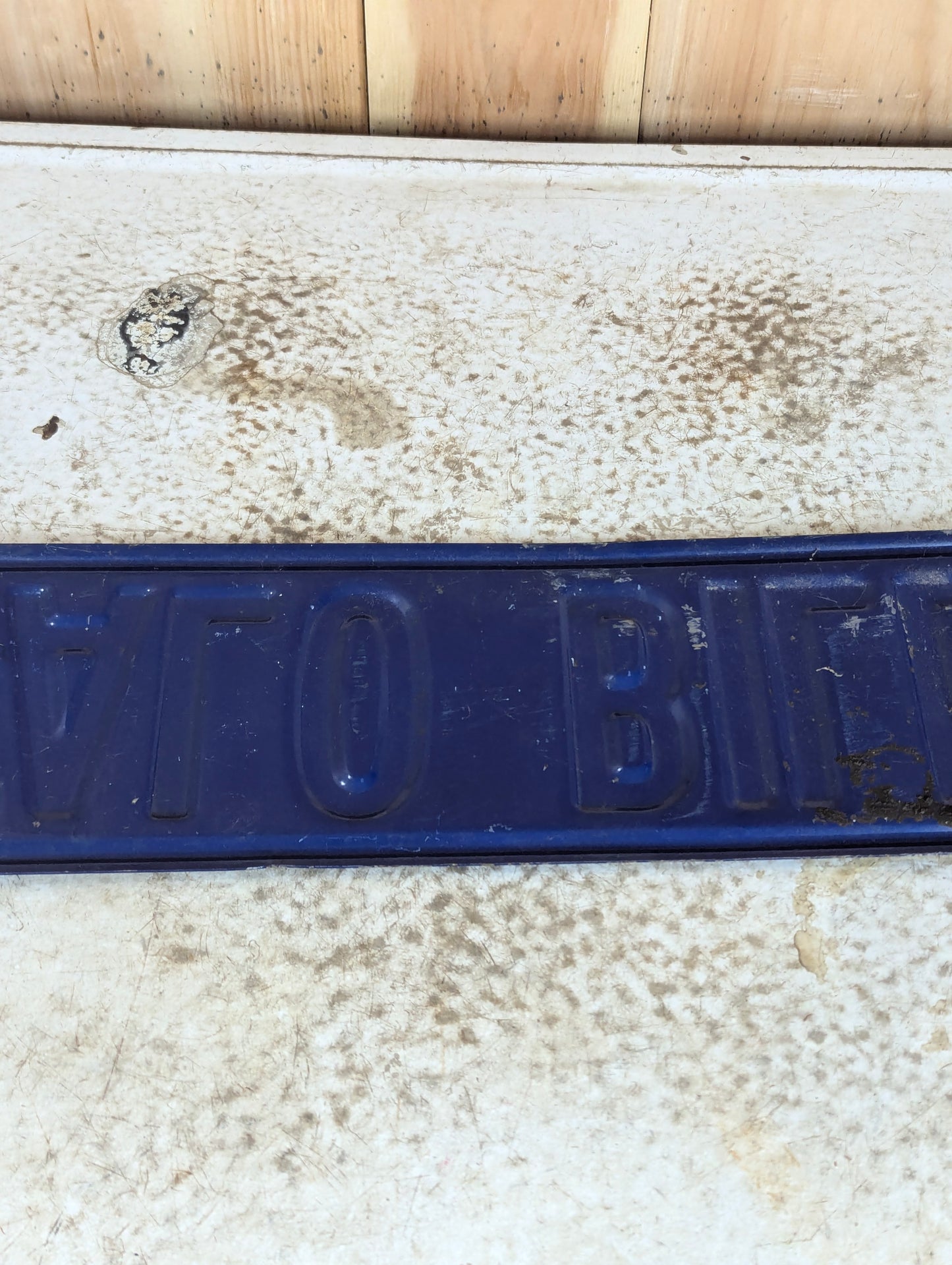 NFL Buffalo Bills Dr. Metal Sign