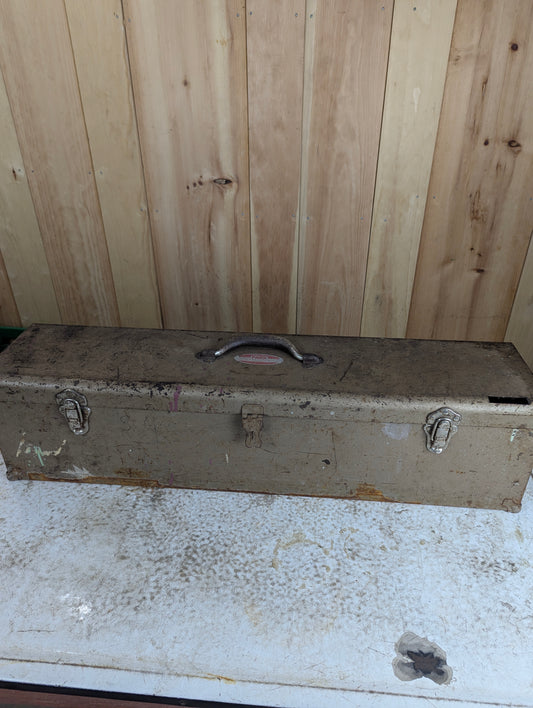 Vintage Metal Toolbox