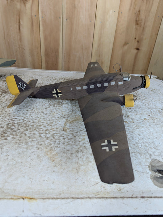 WW2 German Junkers Ju 52 Transport Plane