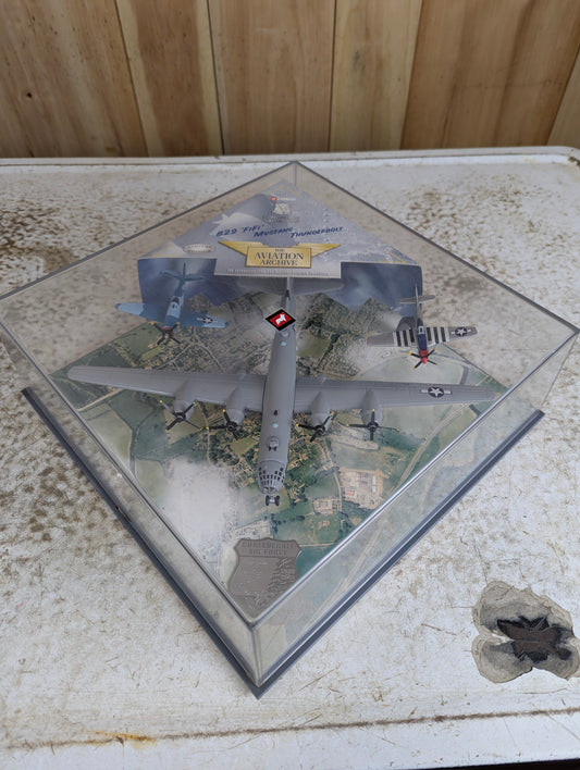 Corgi Aviation Archive Confederate Airforce Set 49506 Display Box includes B29, Mustang, Thunderbol