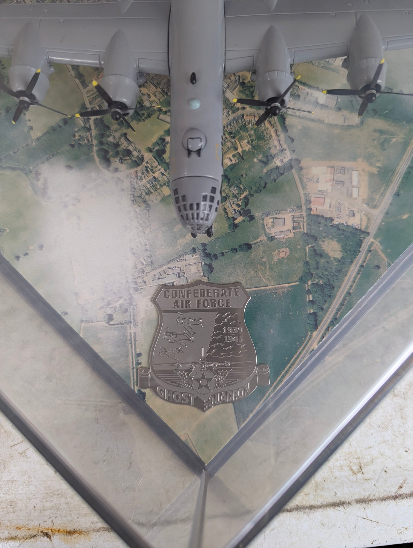Corgi Aviation Archive Confederate Airforce Set 49506 Display Box includes B29, Mustang, Thunderbol
