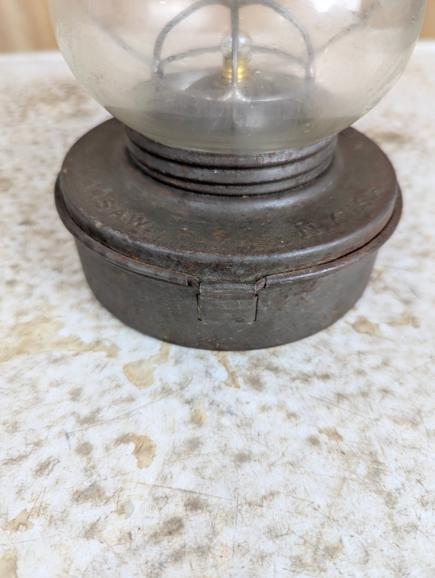Antique Embury Battery Lantern