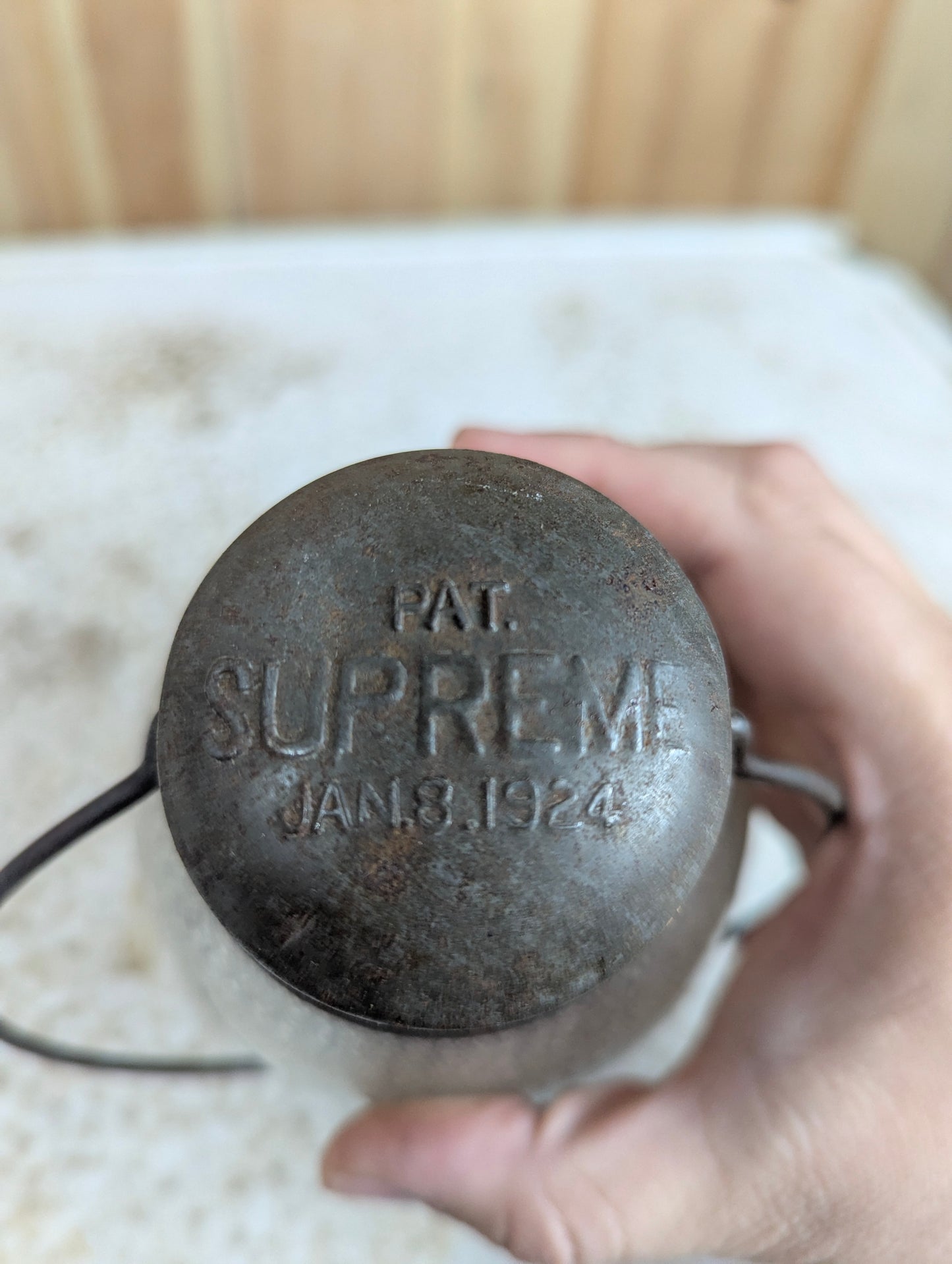 Antique Embury Battery Lantern
