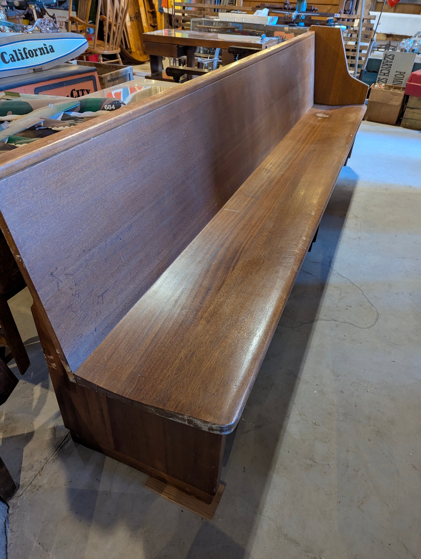 9 Ft. Wooden Church Bench