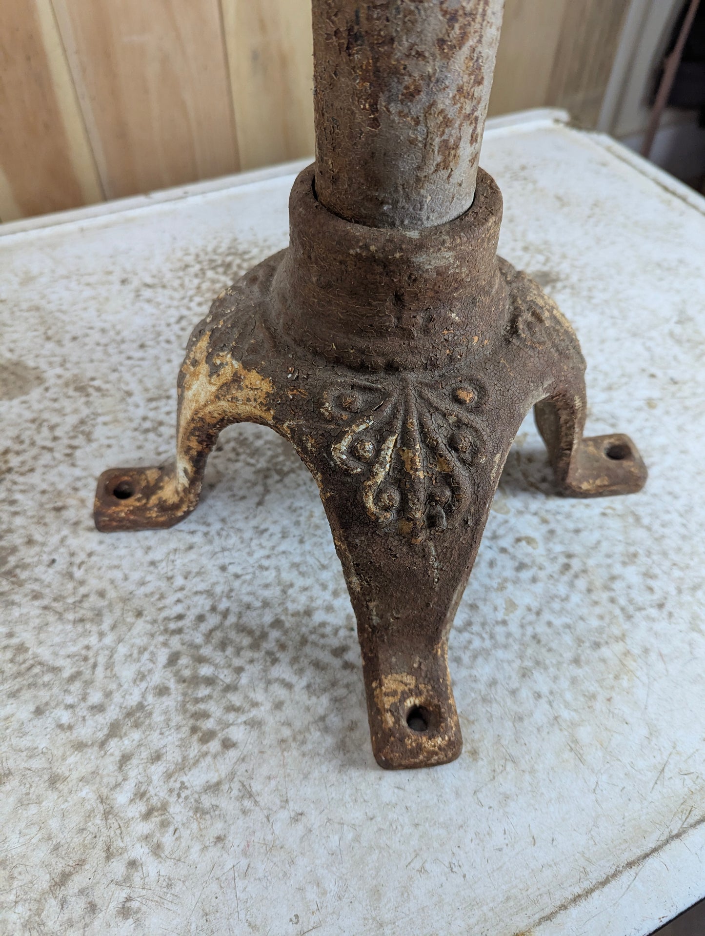 Antique Pedestal Porcelain Drinking Fountain