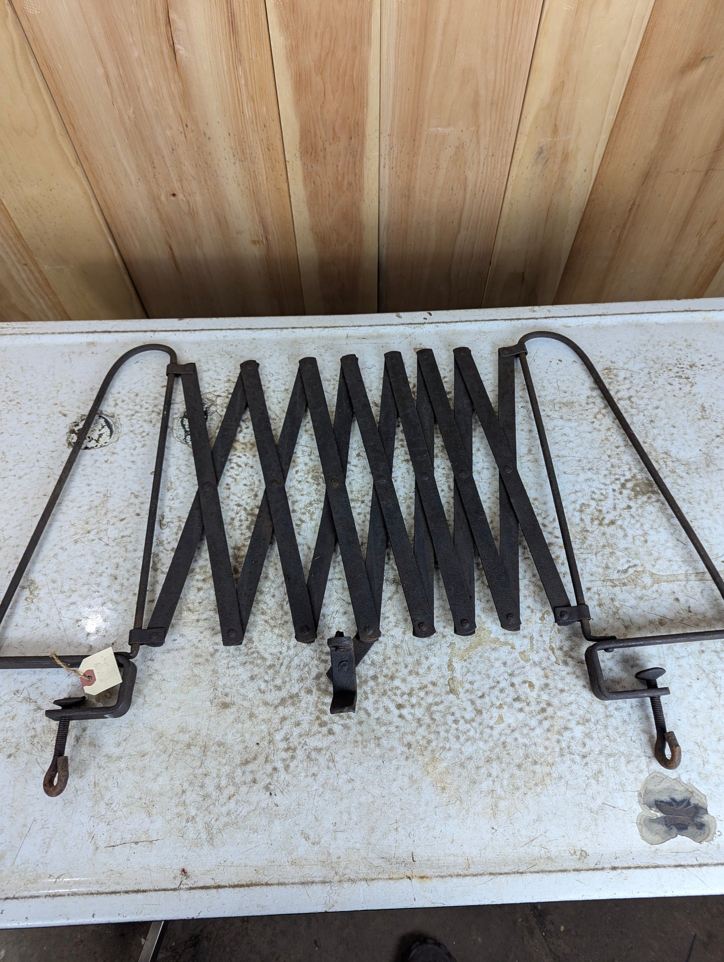 Antique Model T Running Board Luggage Rack