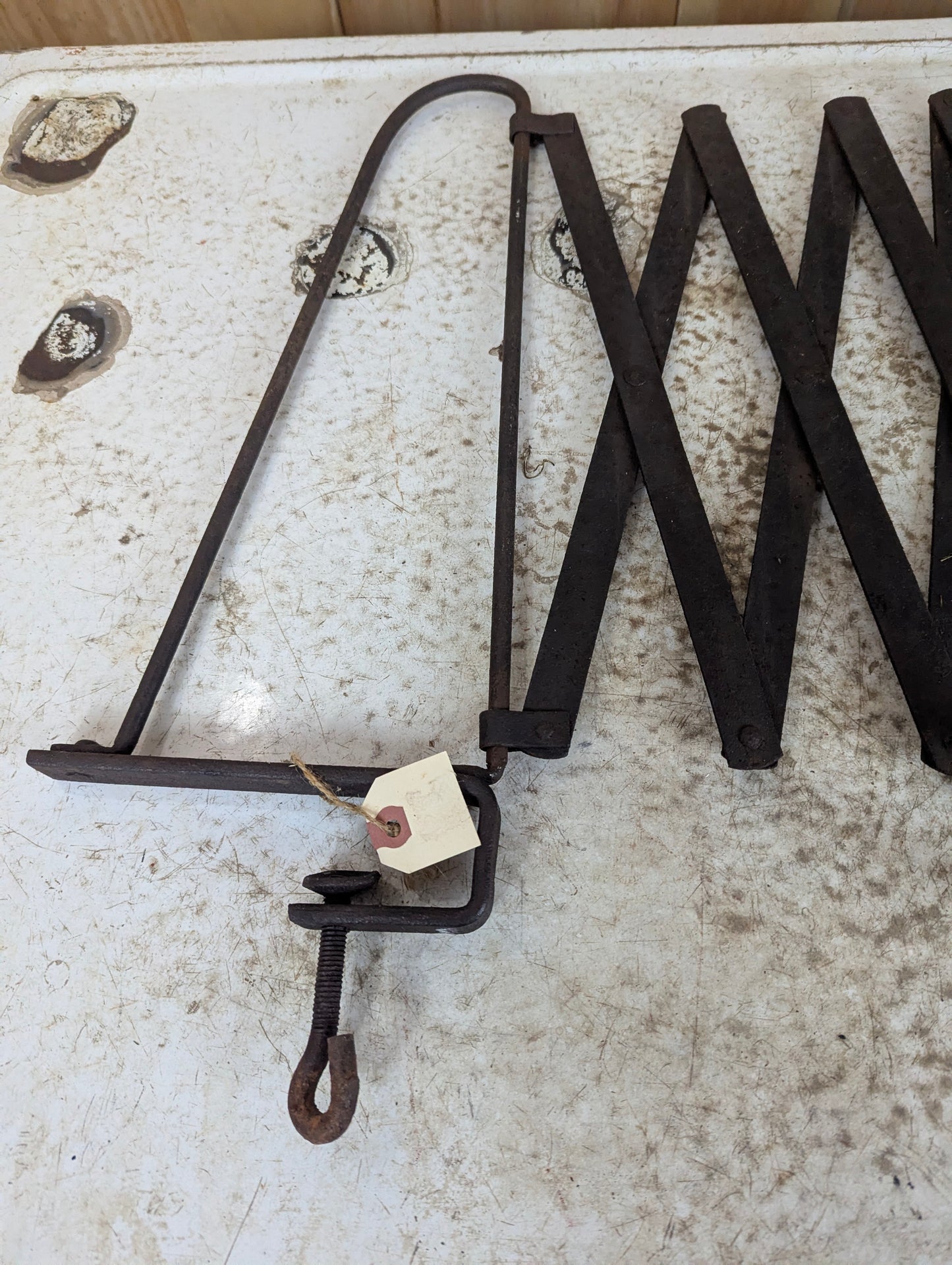 Antique Model T Running Board Luggage Rack