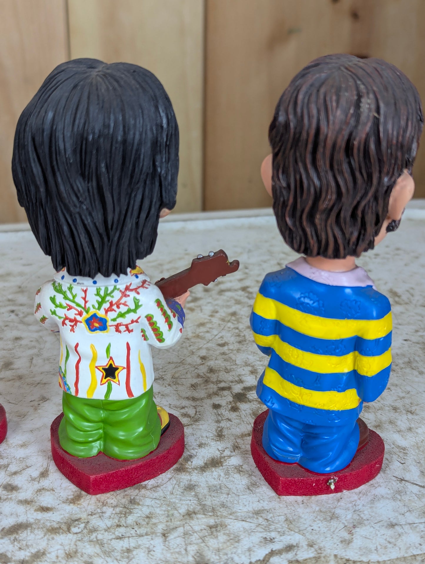 Rare Set of Collectible Beatles Bobbleheads