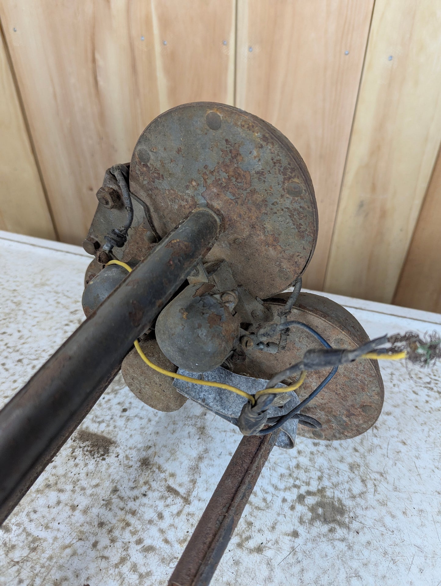 Vintage Triple Auto Horn