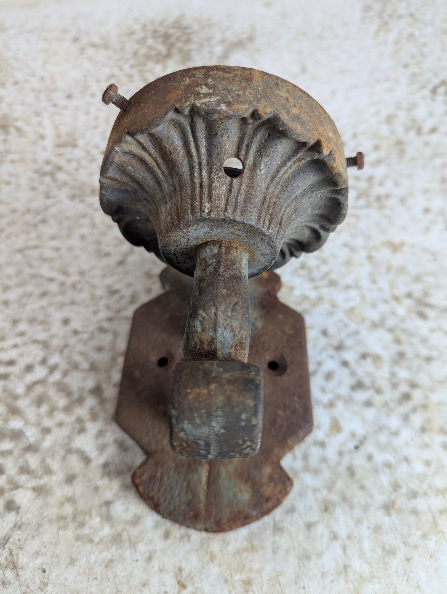 Antique Cast iron Wall Sconce