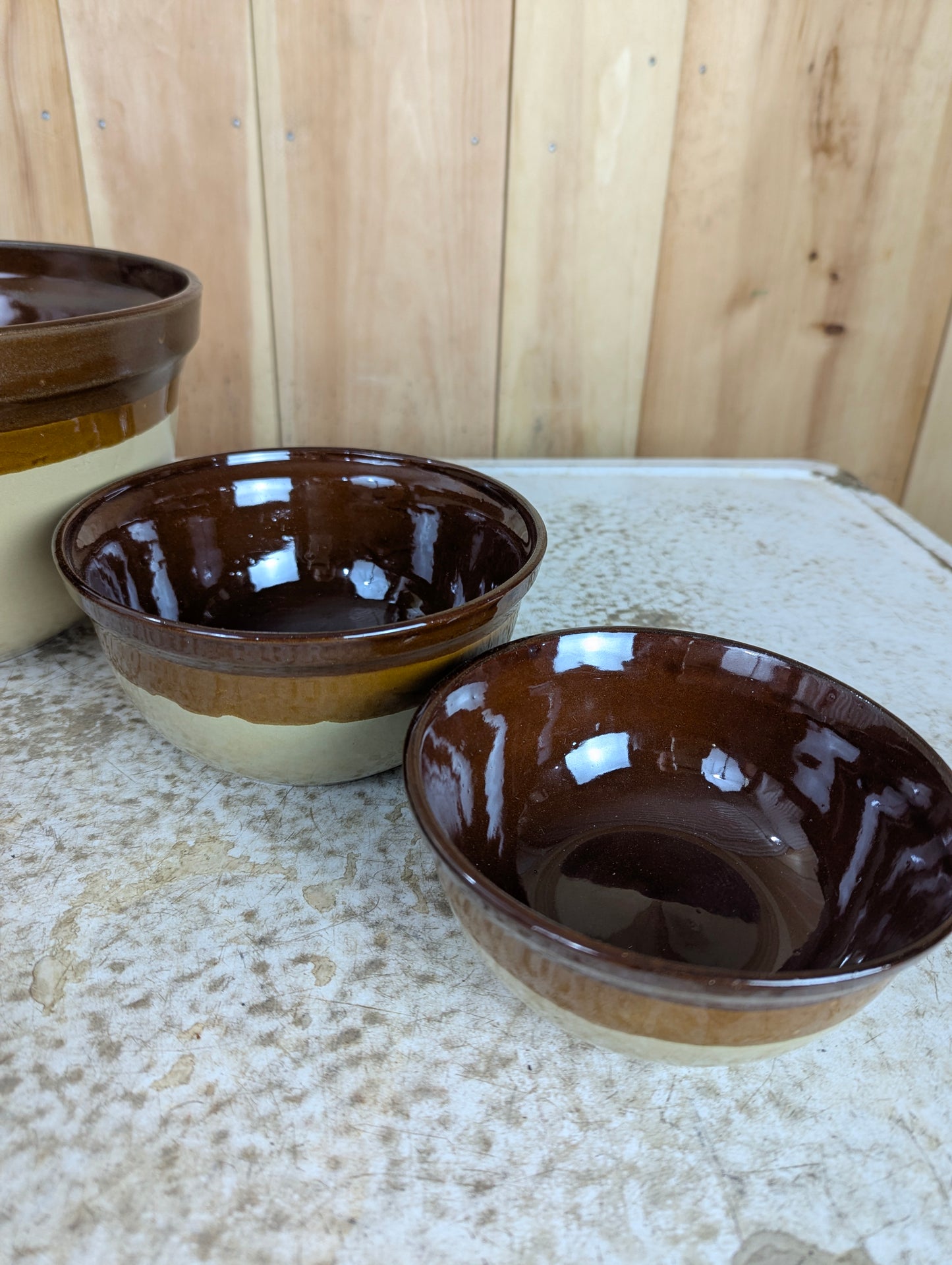 Set of 4 Stoneware Bowls