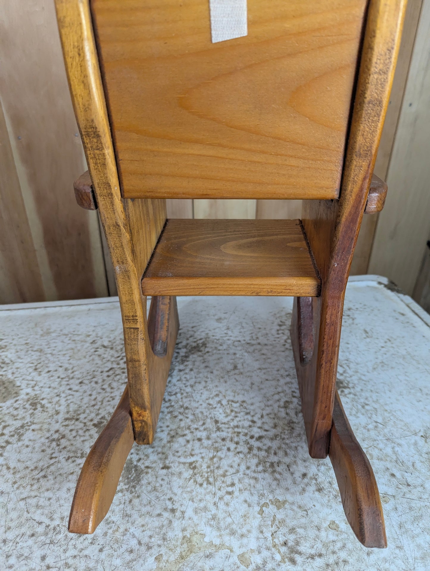 Handcrafted Wooden Doll Chair