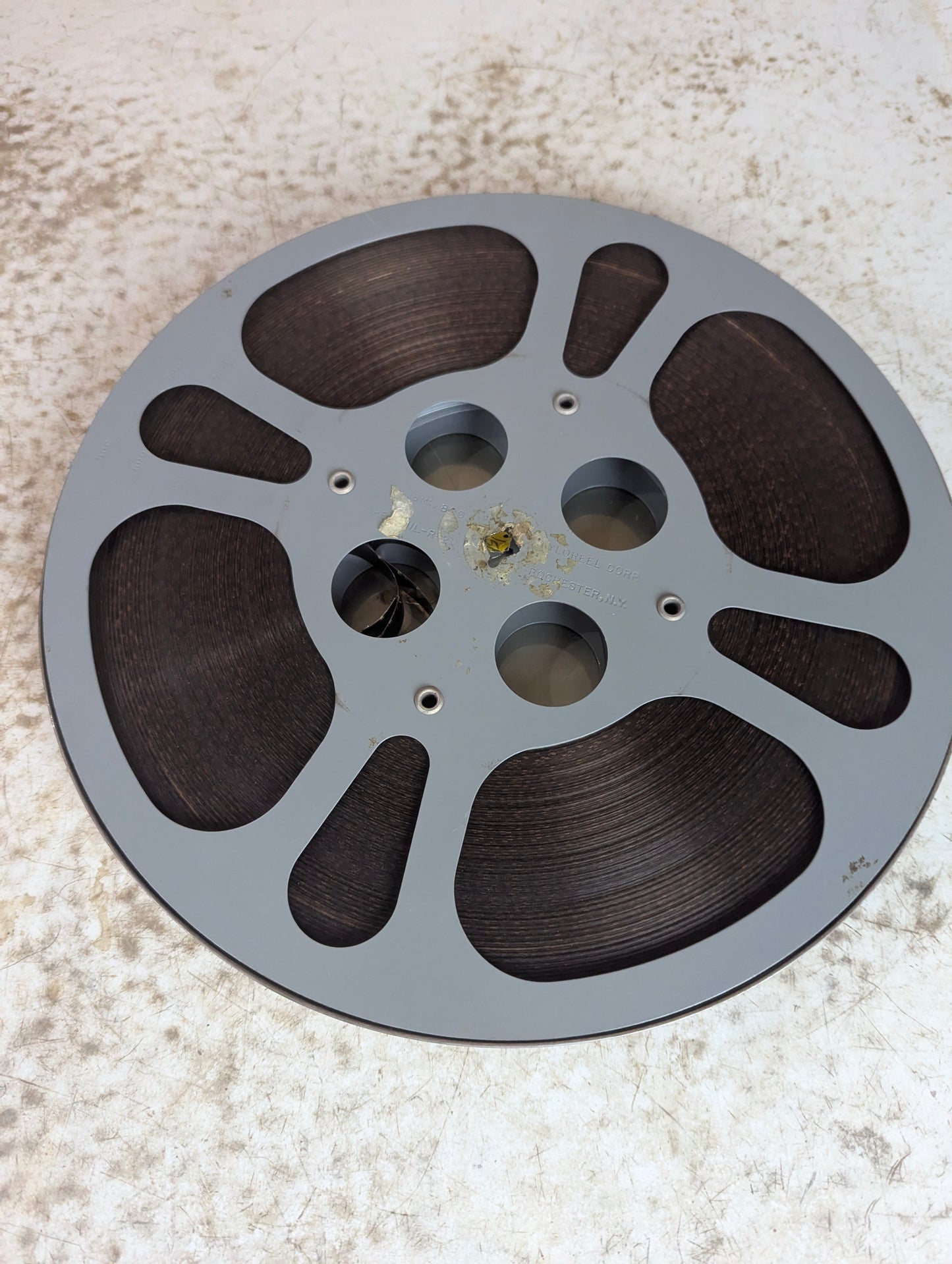 "Smoke and Weather" 16 mm colour Educational Film on 10" Reel in Metal National Film Board Canister 16mm