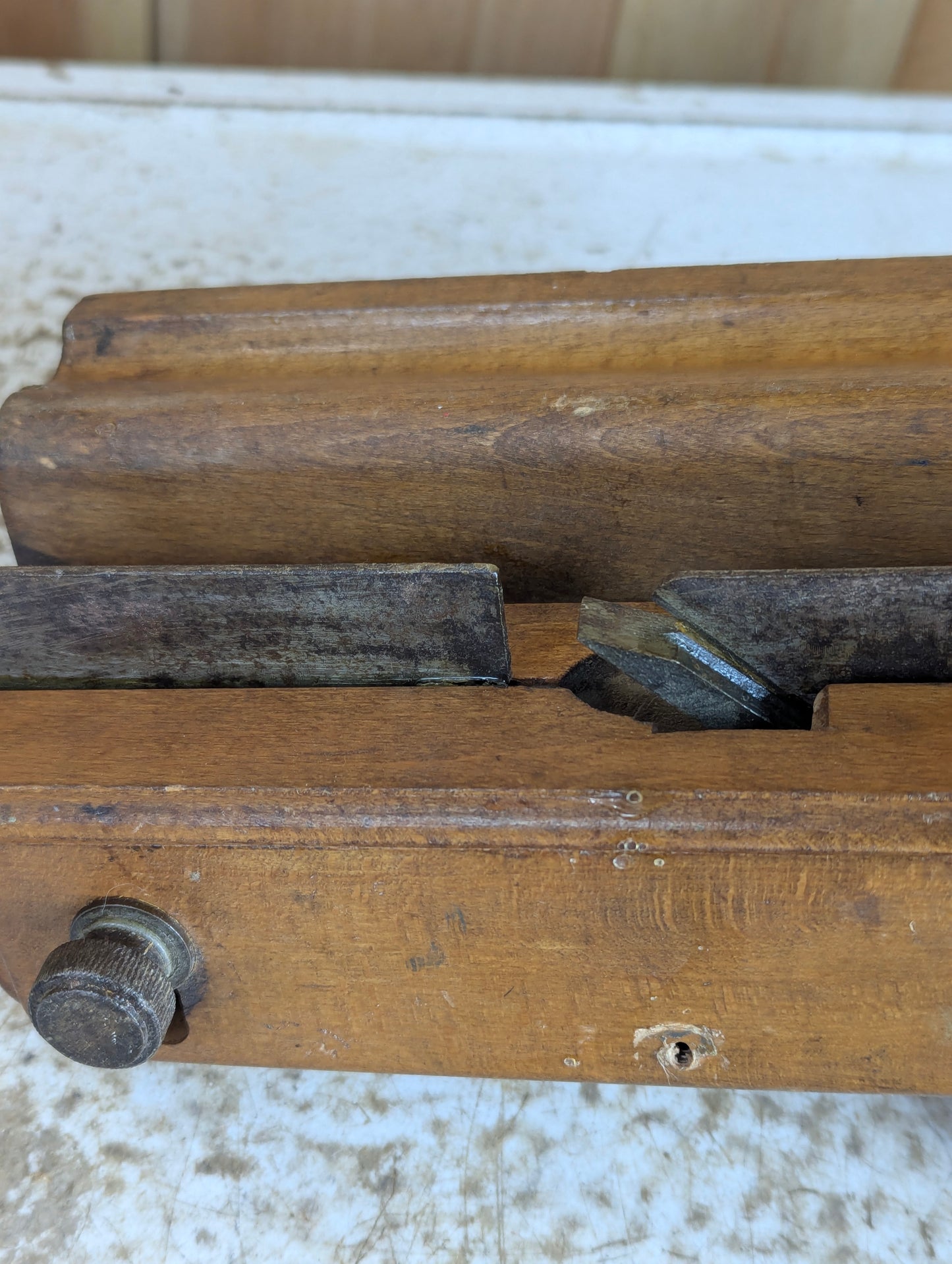 Antique 19th Century Joh. Weiss & Sohn Plow Plane