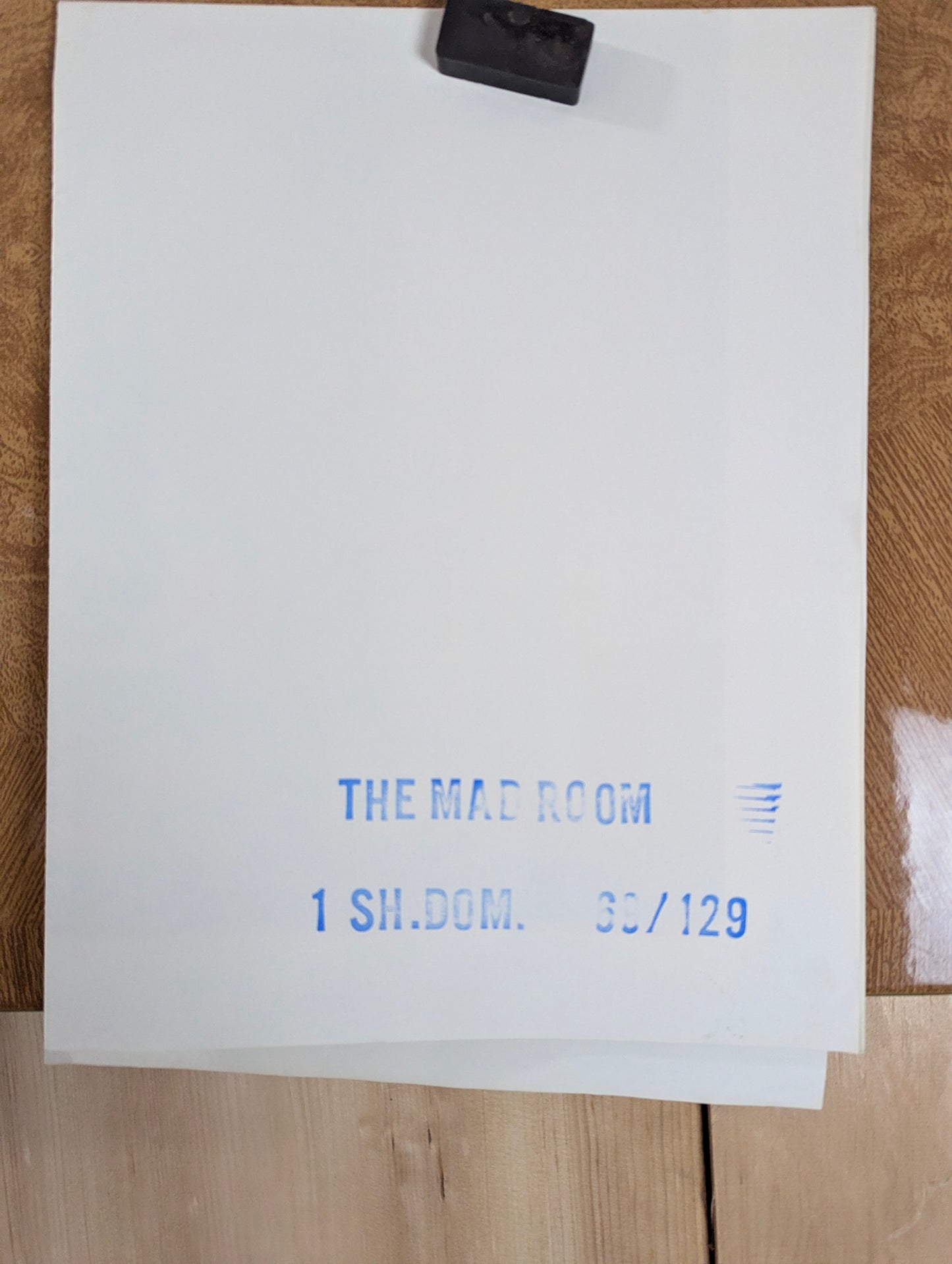 The Mad Room (1969) Original Folded One Sheet Movie Poster