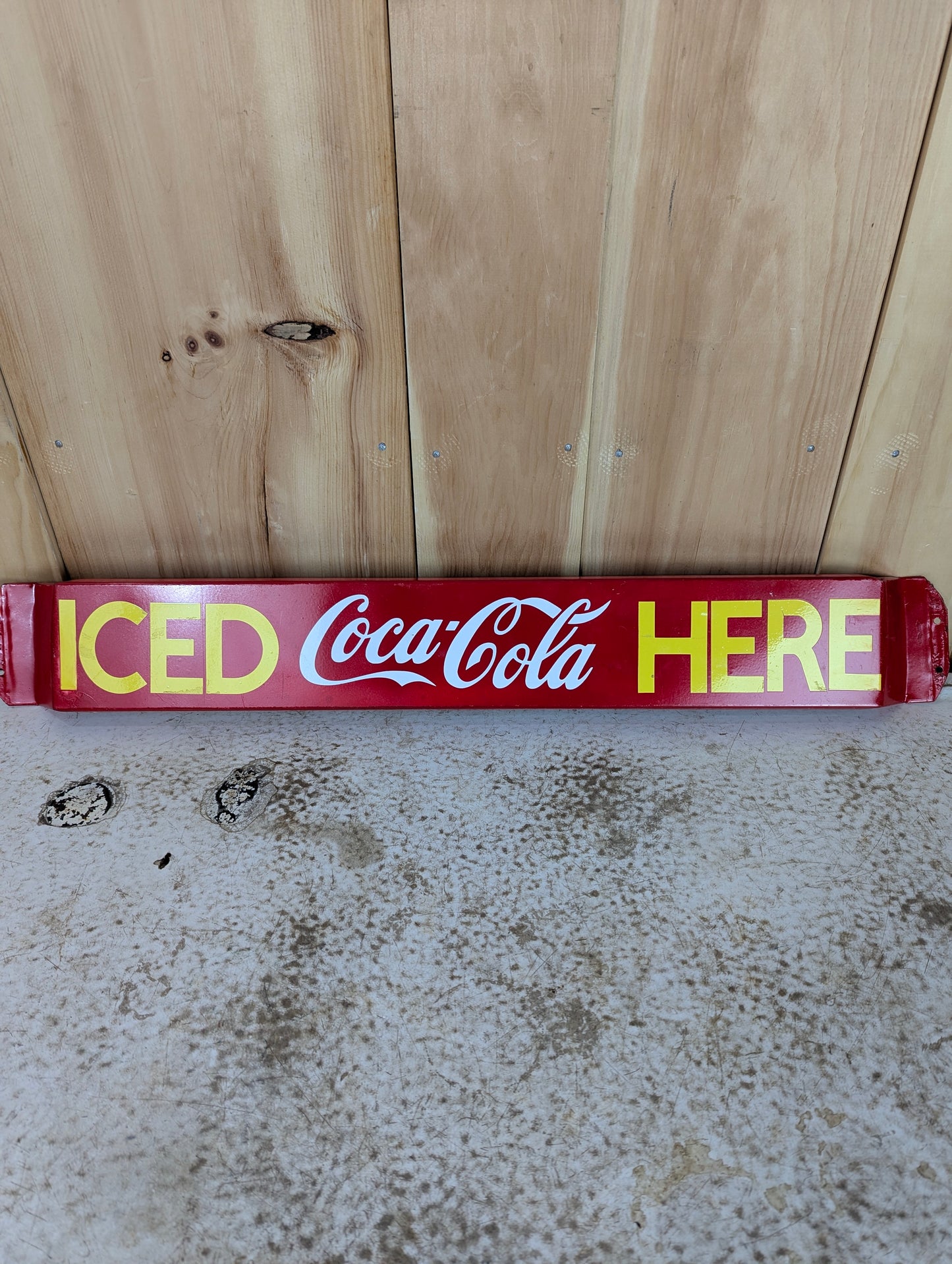 Reproduction Coca-Cola Door Push Bar
