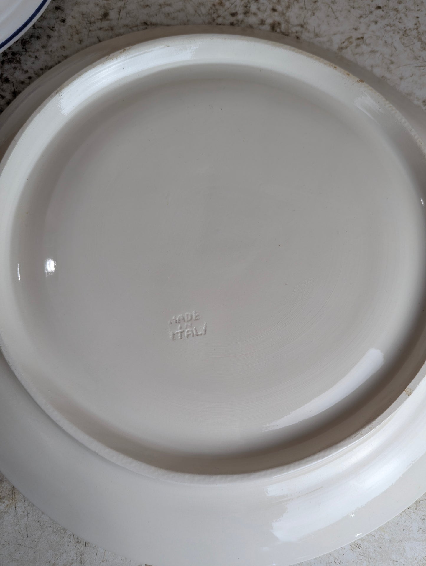 Vintage Soup Tureen with Lid and Plate, Made in Italy