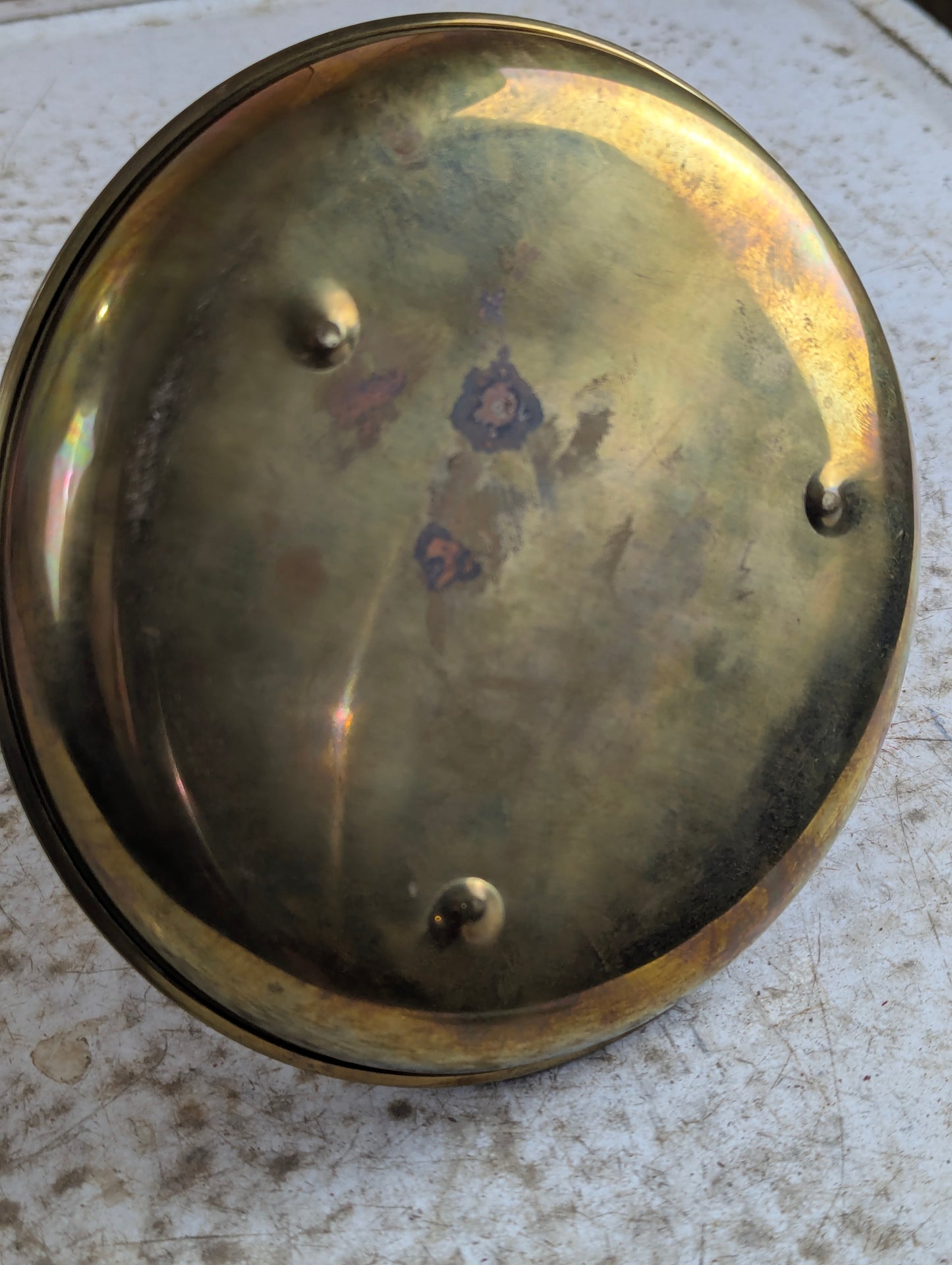 1950s Brass Nautical Decanter
