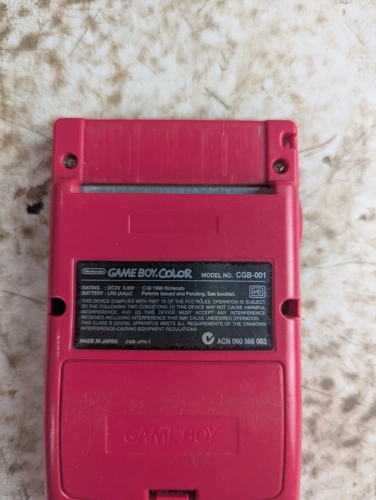 Game Boy Color Berry