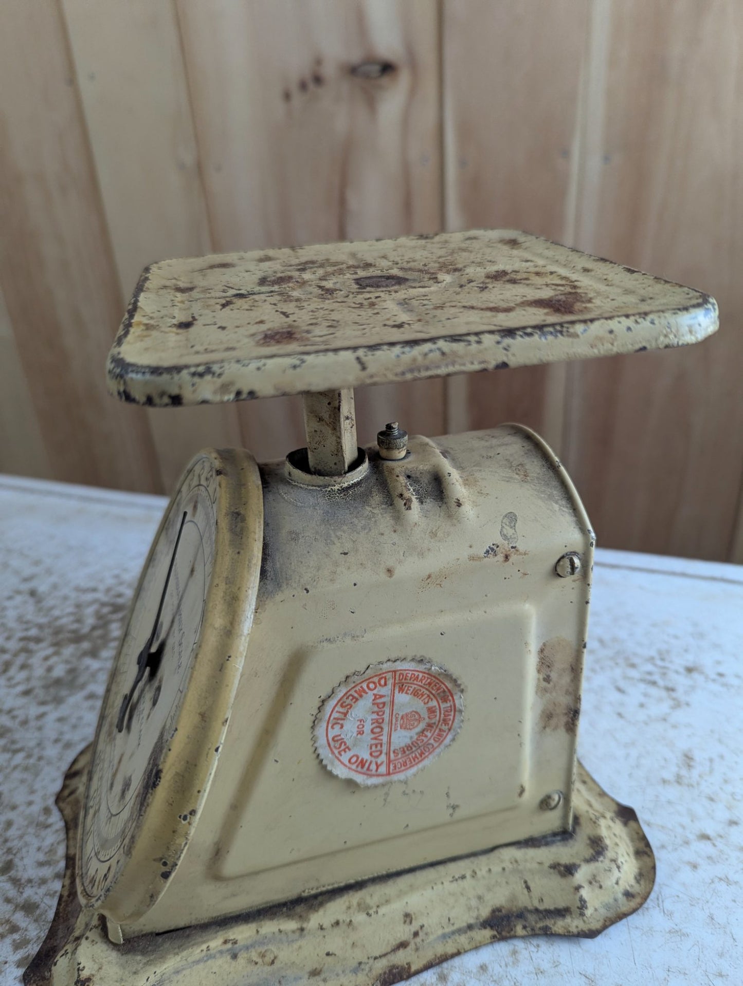 Antique Columbia Family 24lb Scale