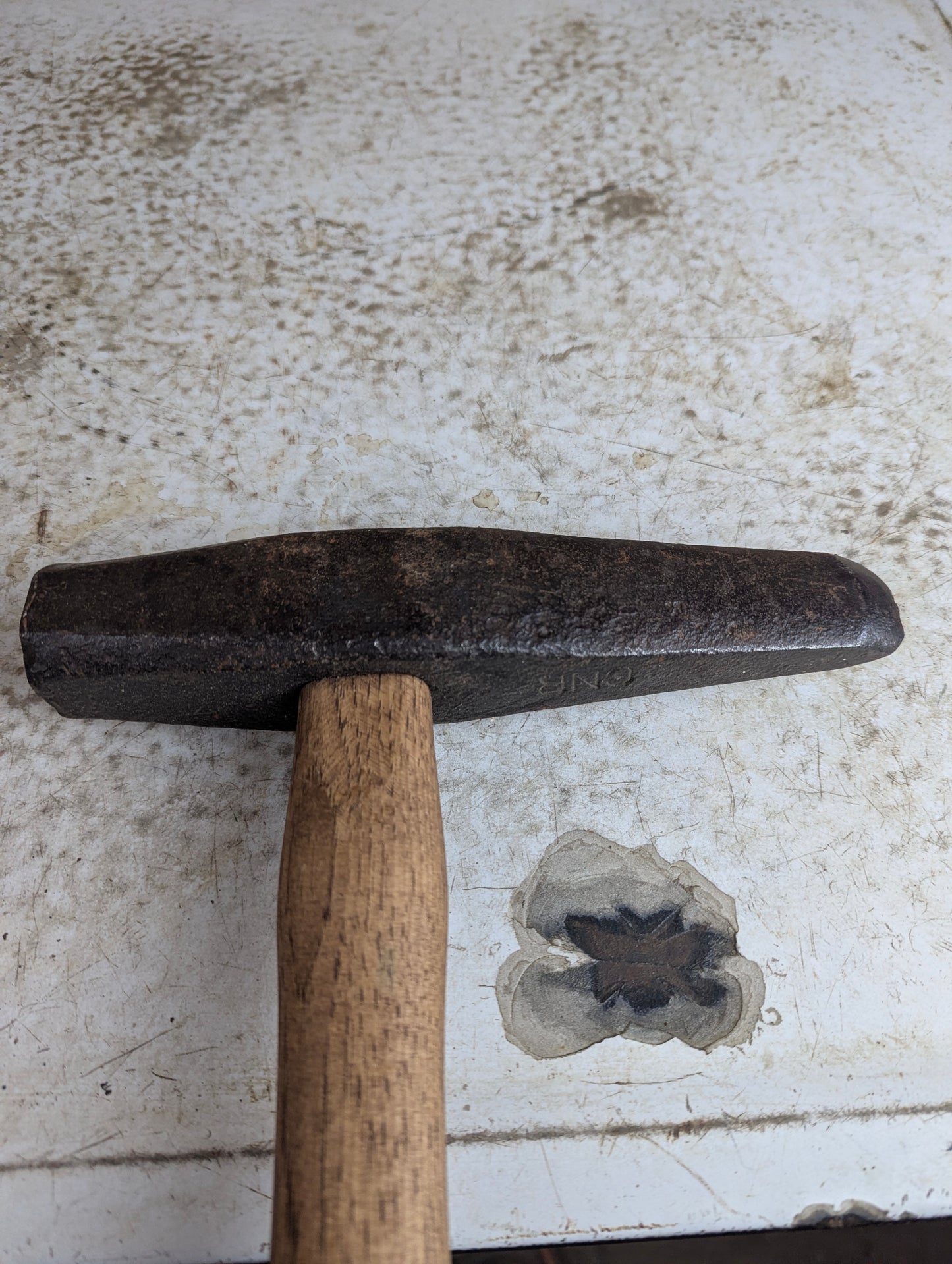 Antique CNR 36" Railroad Spike Maul Sledge Hammer - view 3