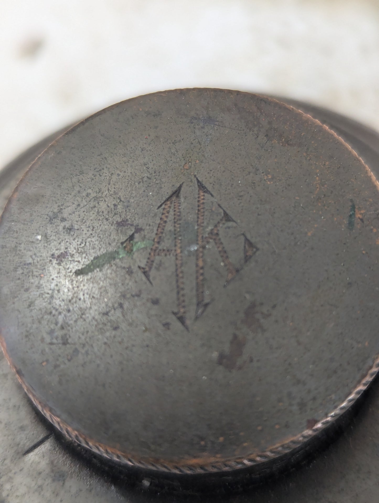 Antique Copper Rumidor - view 5