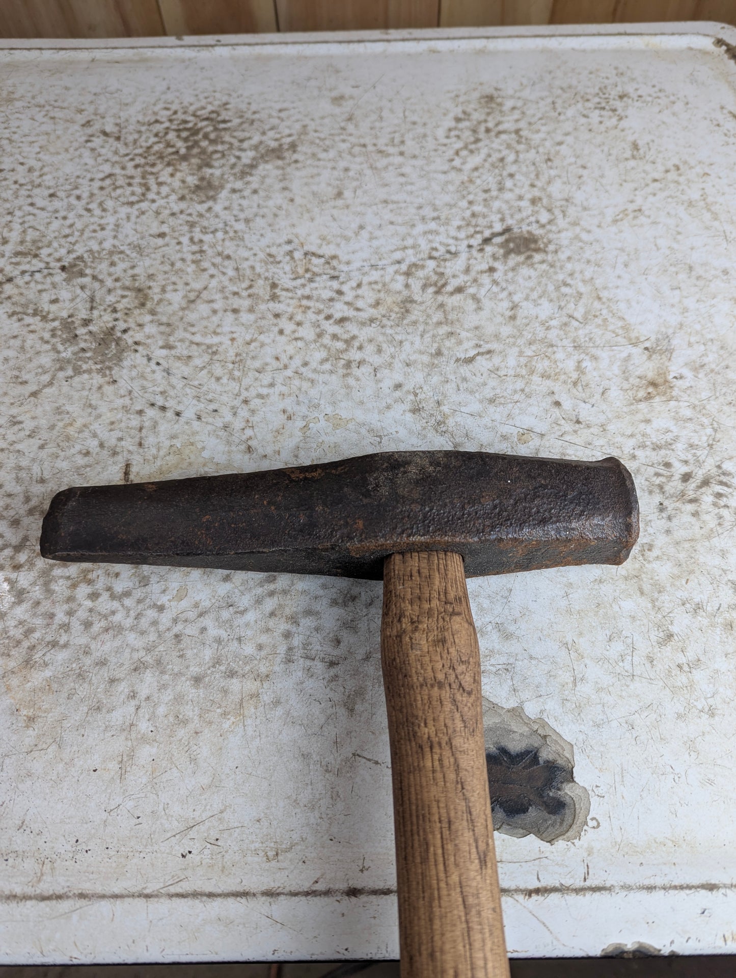 Antique Hubbard CPR 36" Railroad Spike Maul Sledge Hammer - view 4