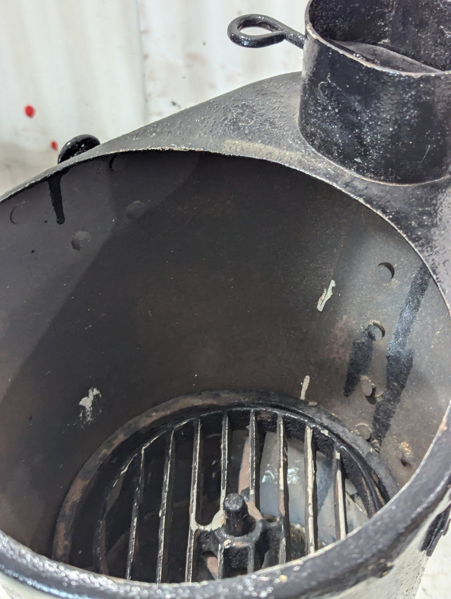 Antique Portable Metal Stove - view 4