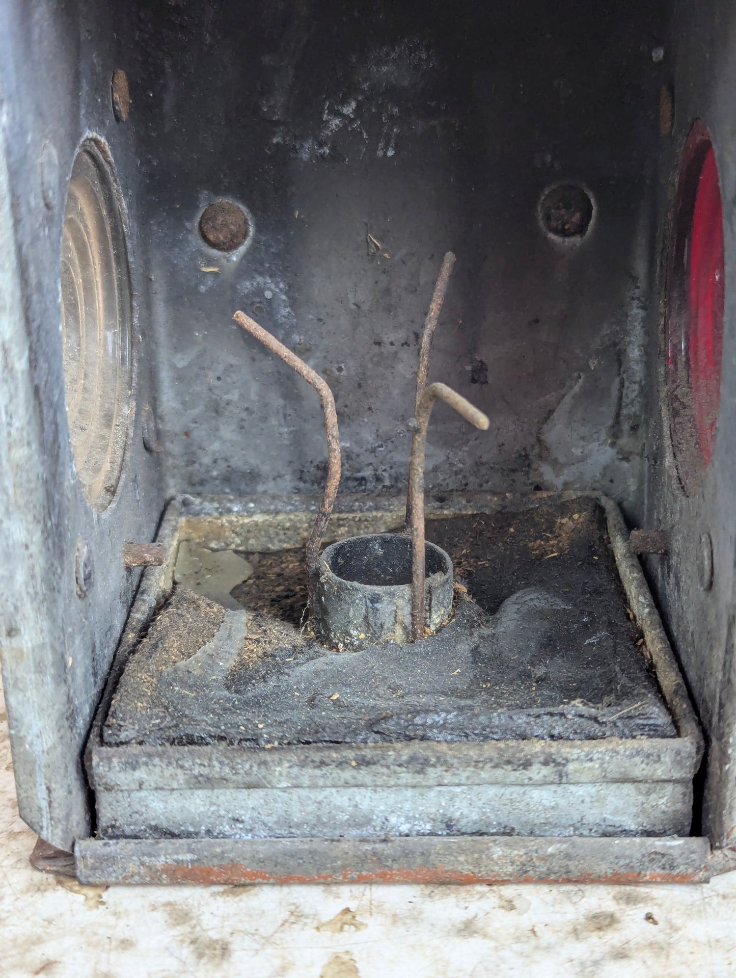 Antique Railroad Lantern - view 5