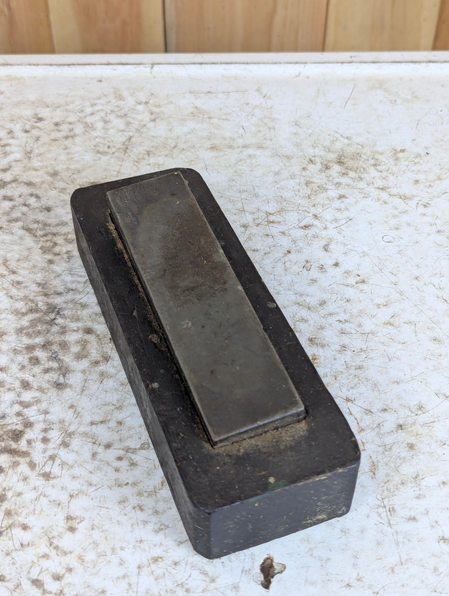 Antique Sharpening Oil Stone - view 2