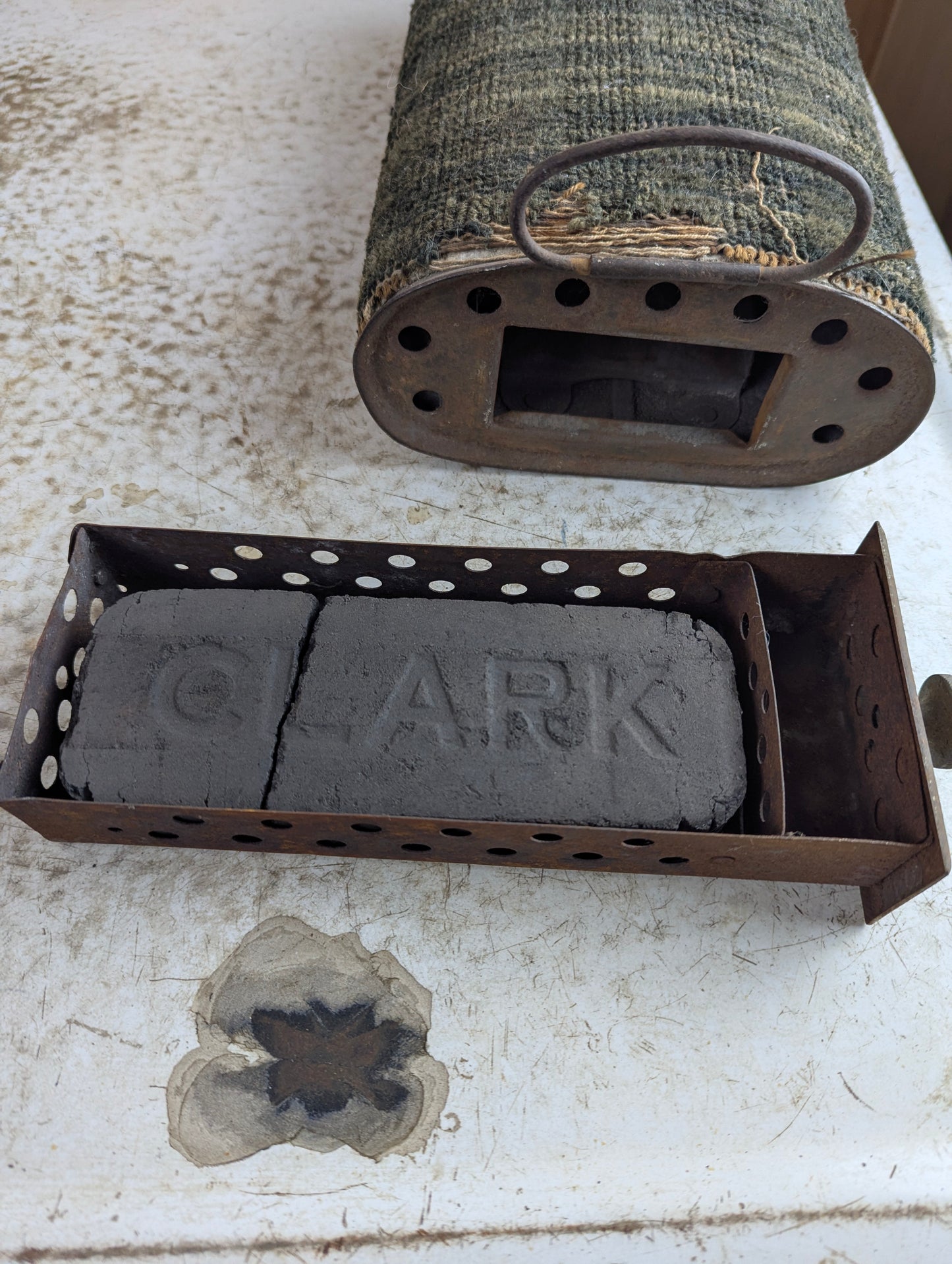 Antique The Clark Heater Automotive Buggy Foot Warmer - view 5