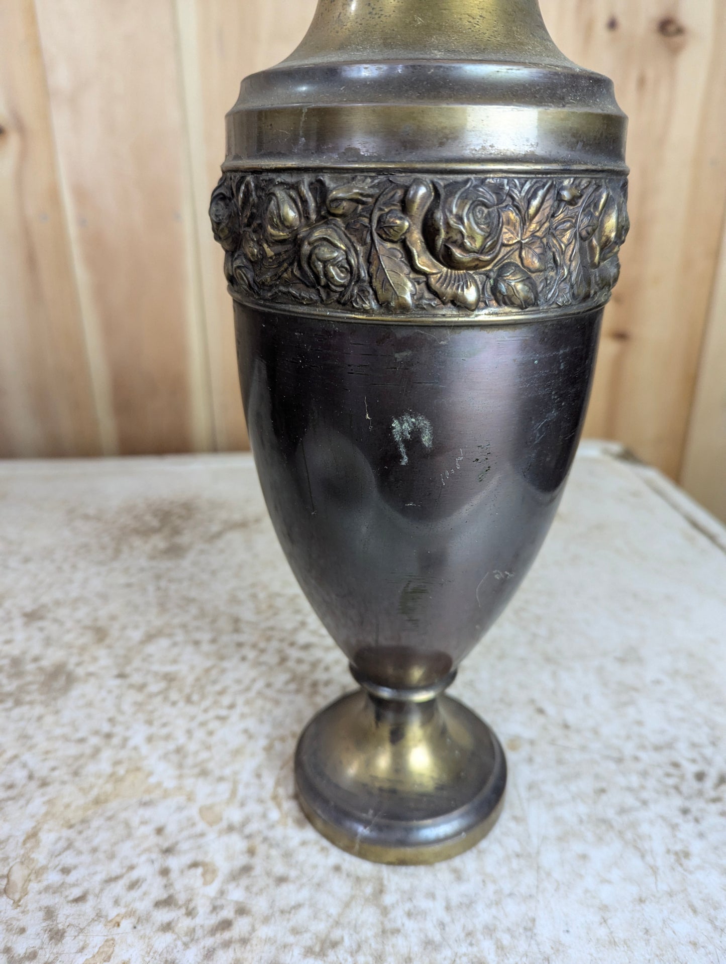 Art Nouveau Copper & Brass Urn - view 3