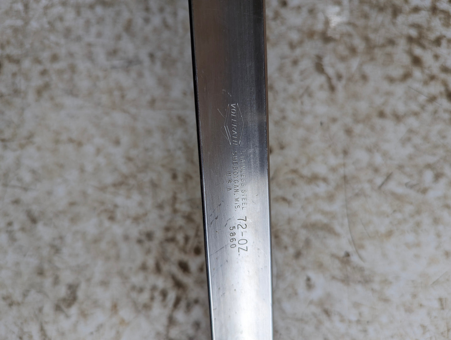Commercial Stainless Steel Vollrath 72oz Ladle - view 3